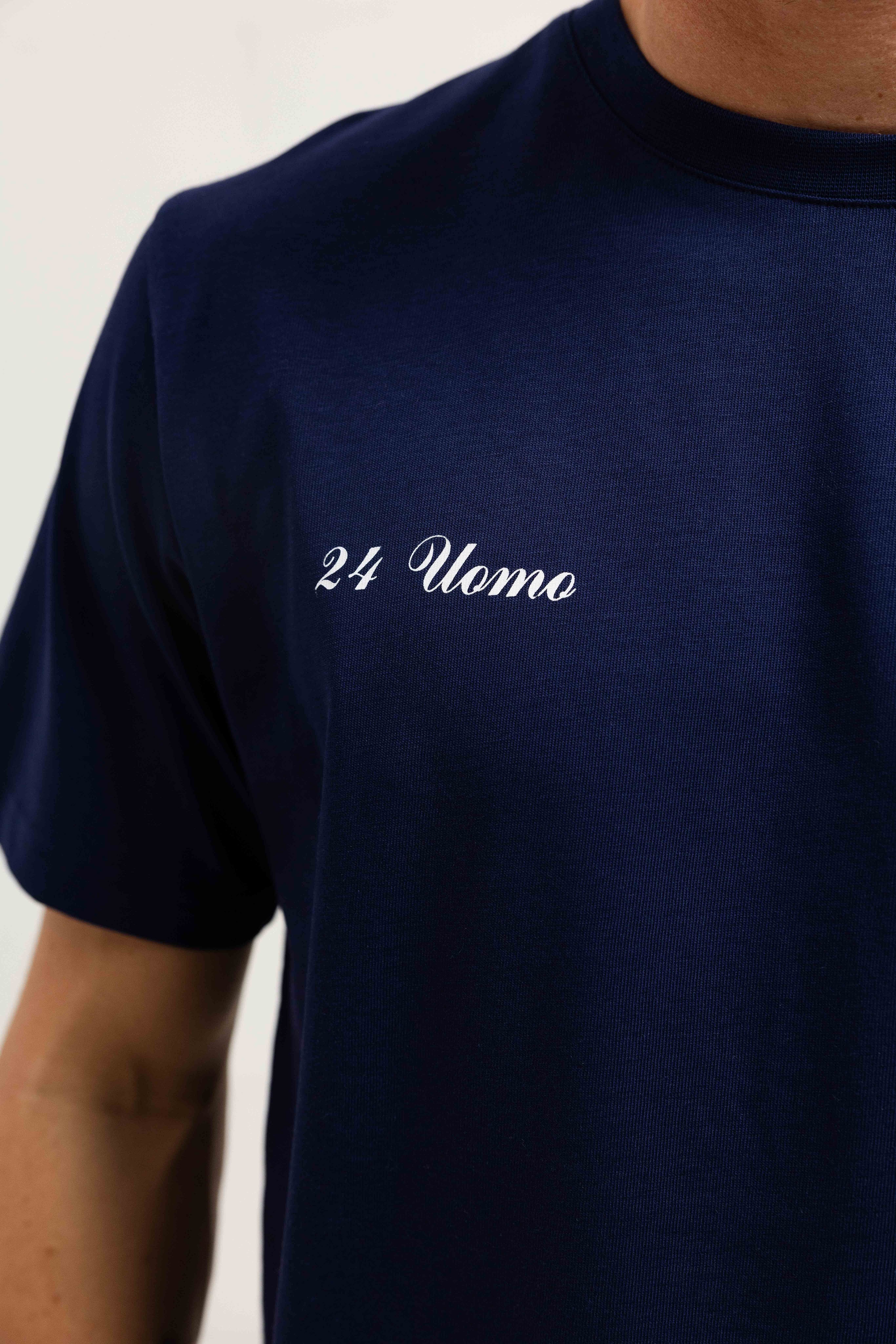 Symbol T-shirt Heren Navy