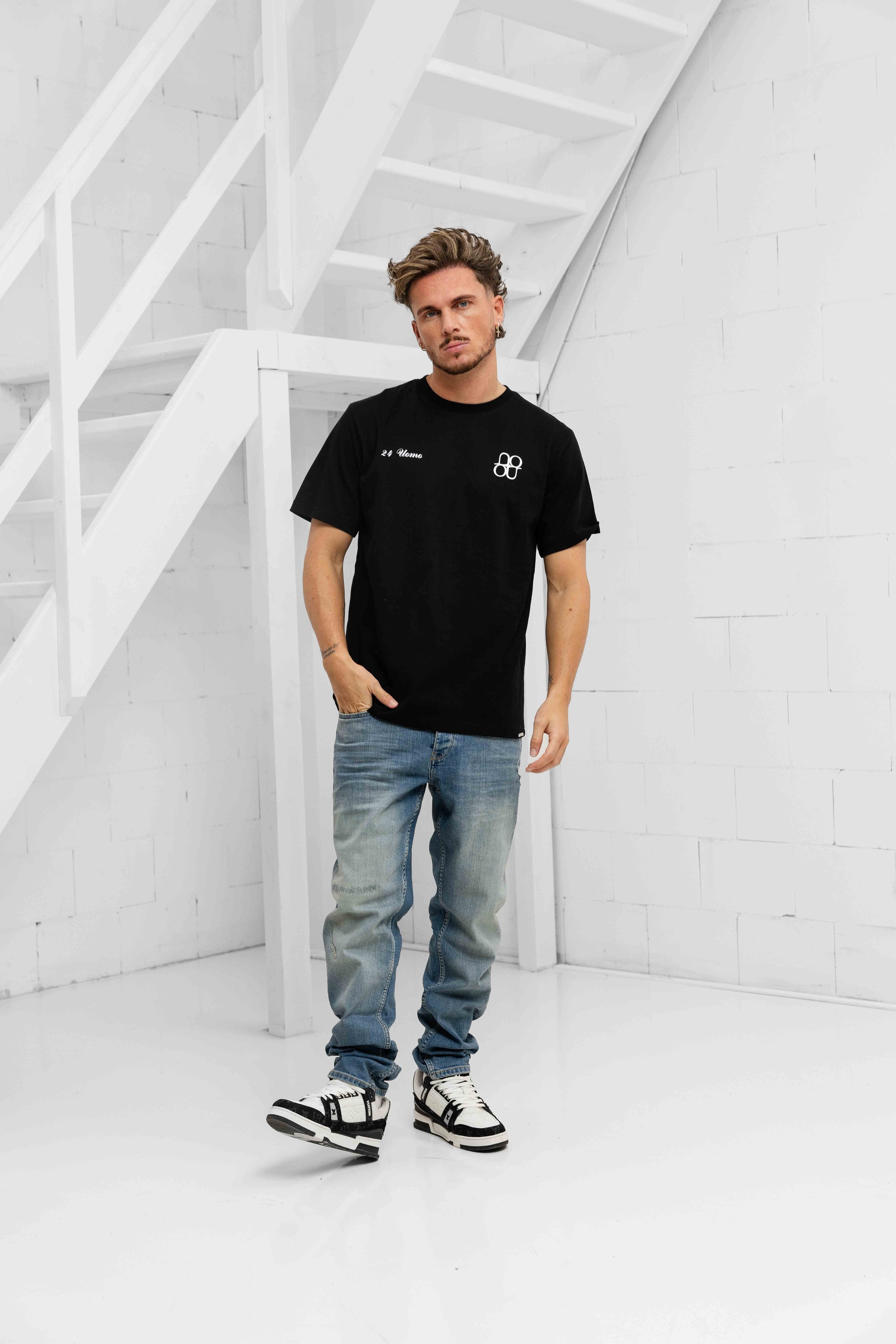 Symbol T-shirt Heren Zwart