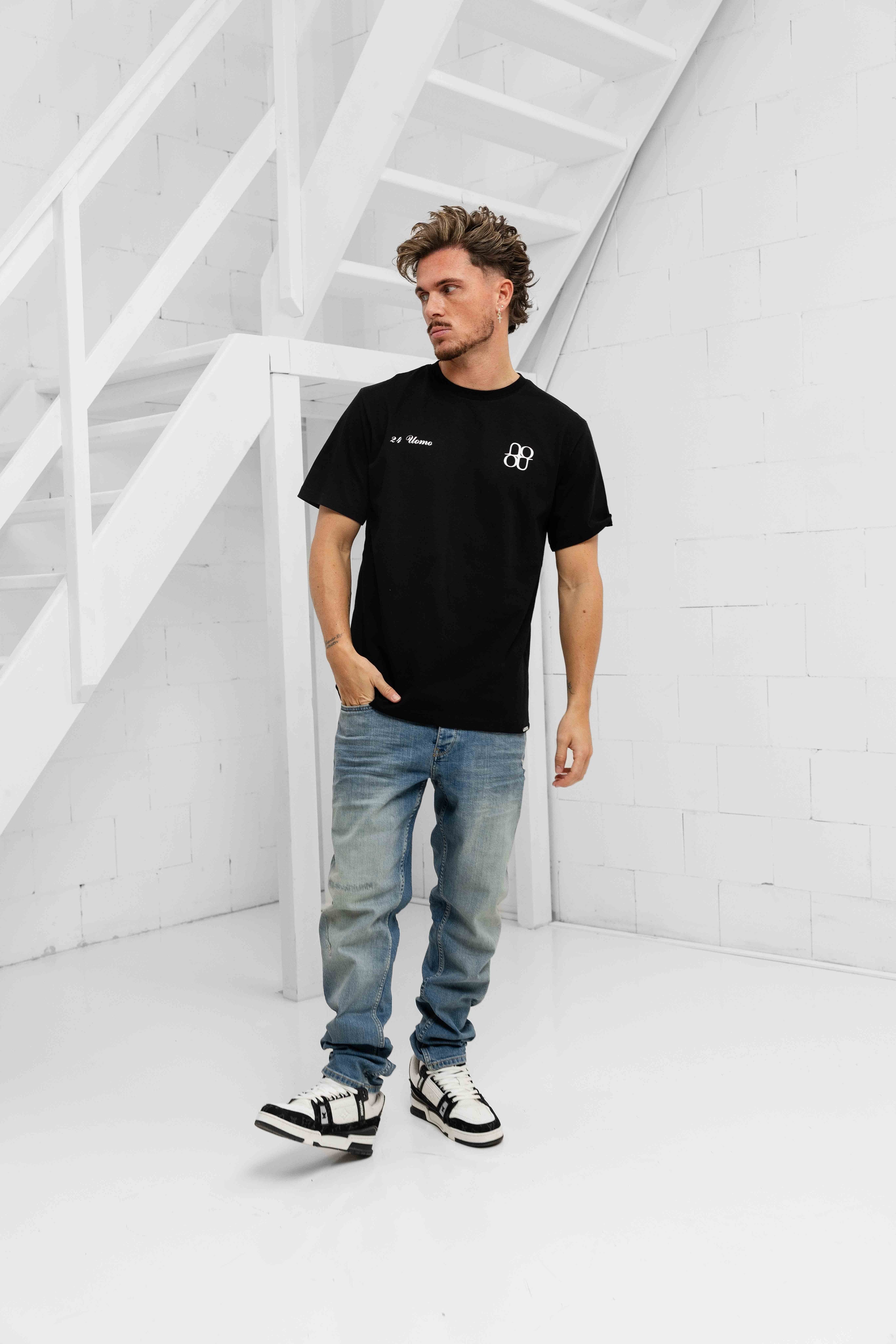 Symbol T-shirt Heren Zwart