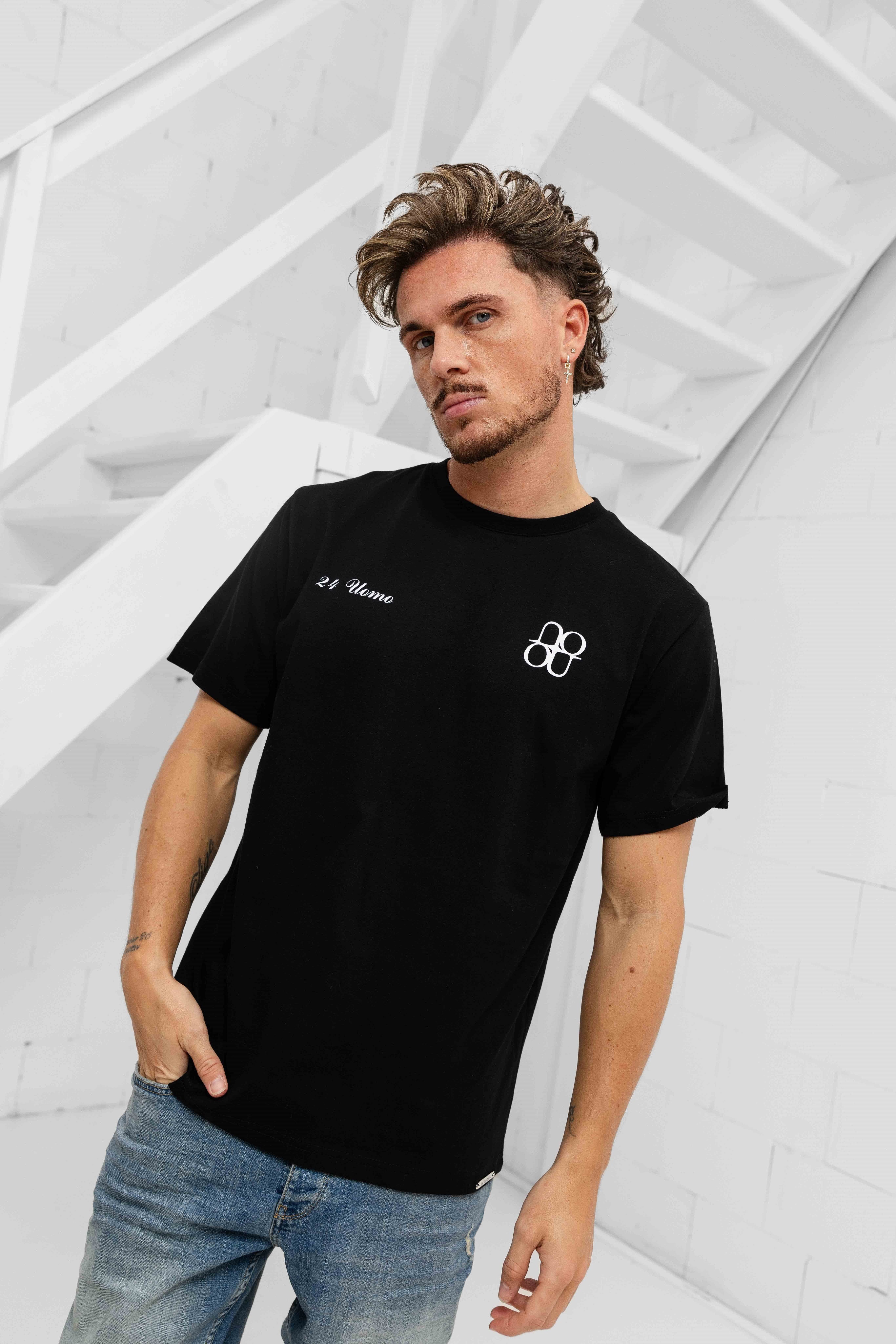 Symbol T-shirt Heren Zwart