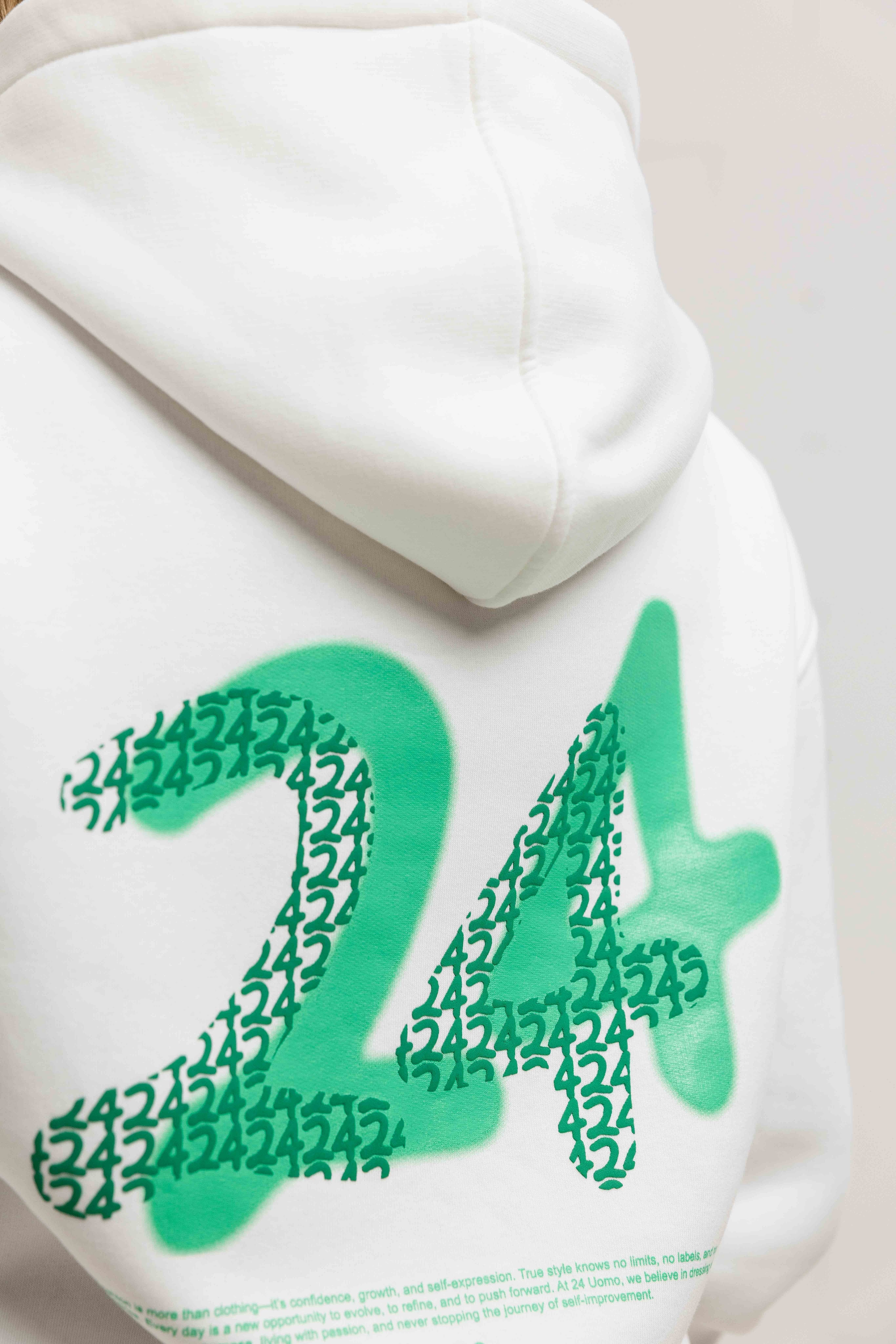 Artwork Hoodie Dames Off-White