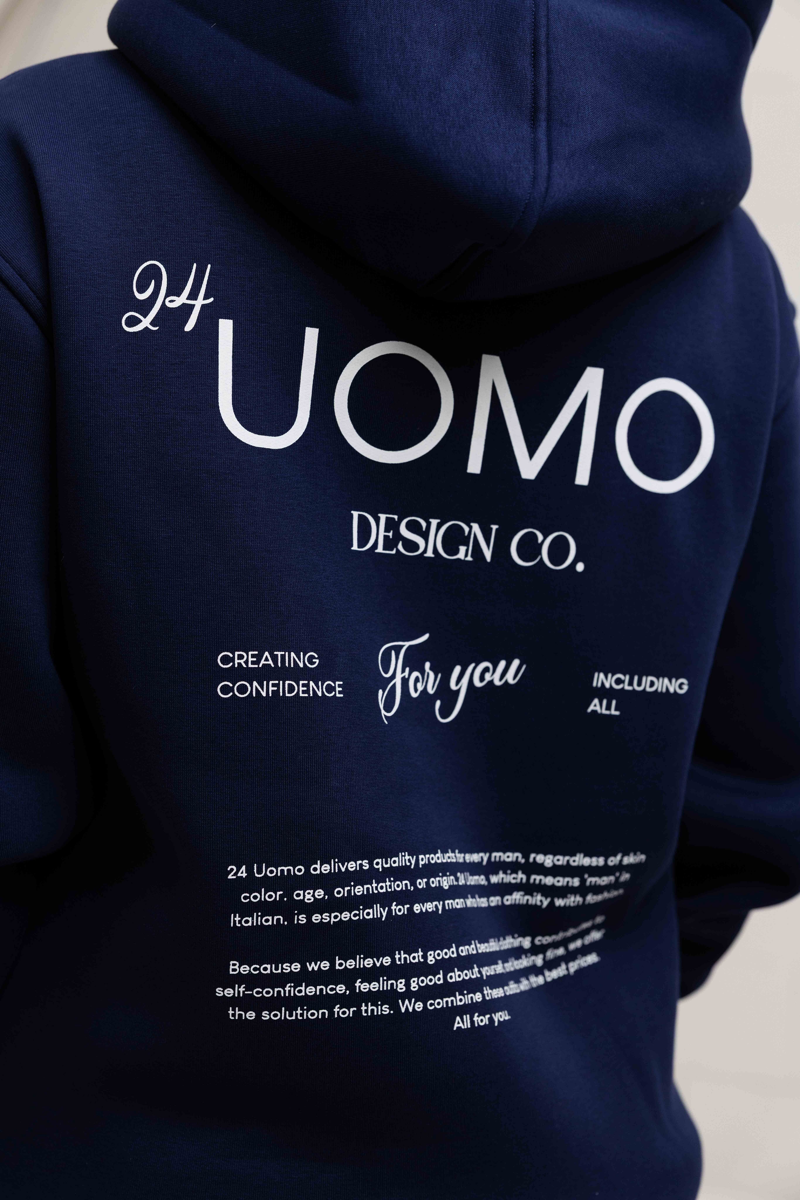 Club 2.0 Hoodie Dames Navy