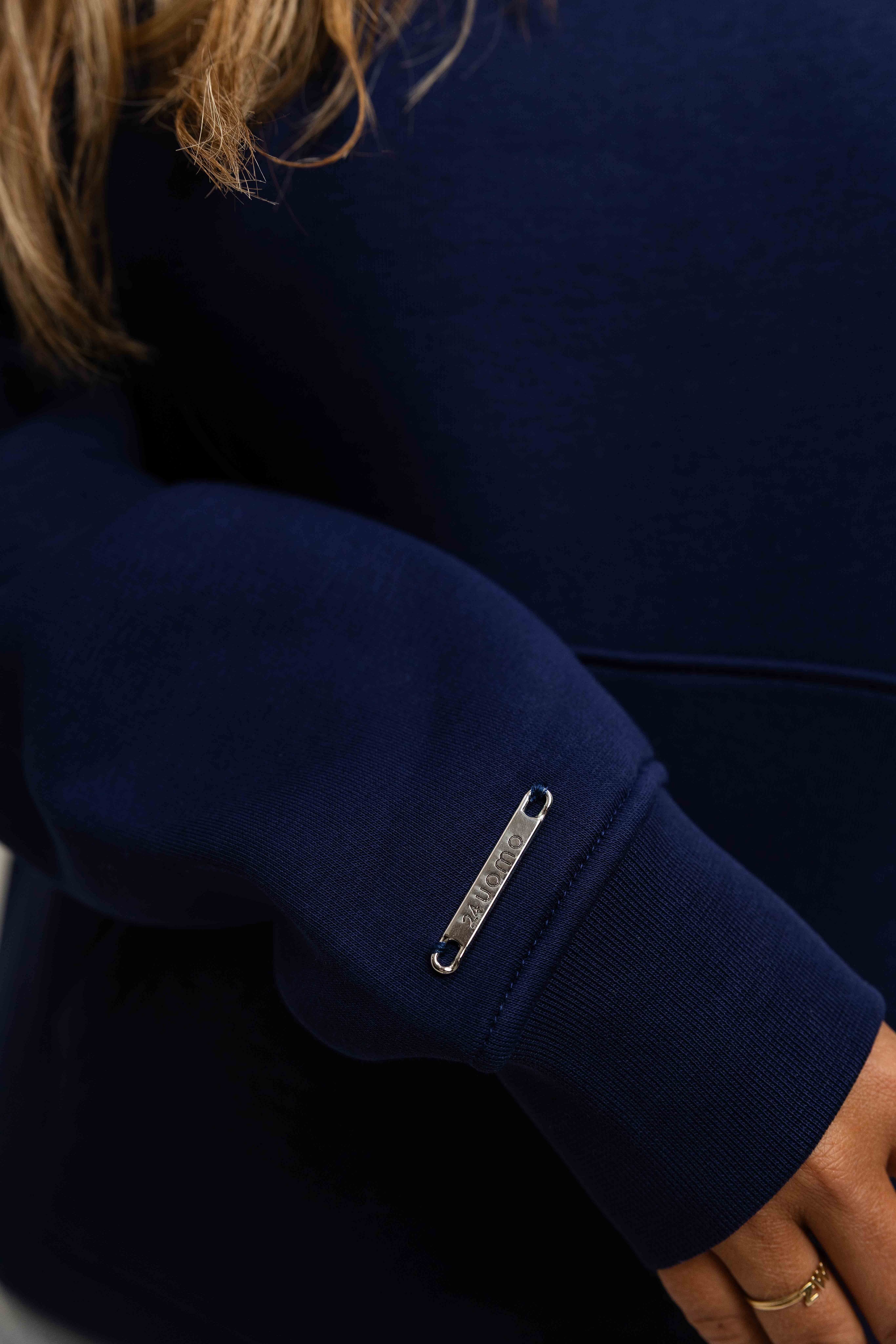 Club 2.0 Hoodie Dames Navy