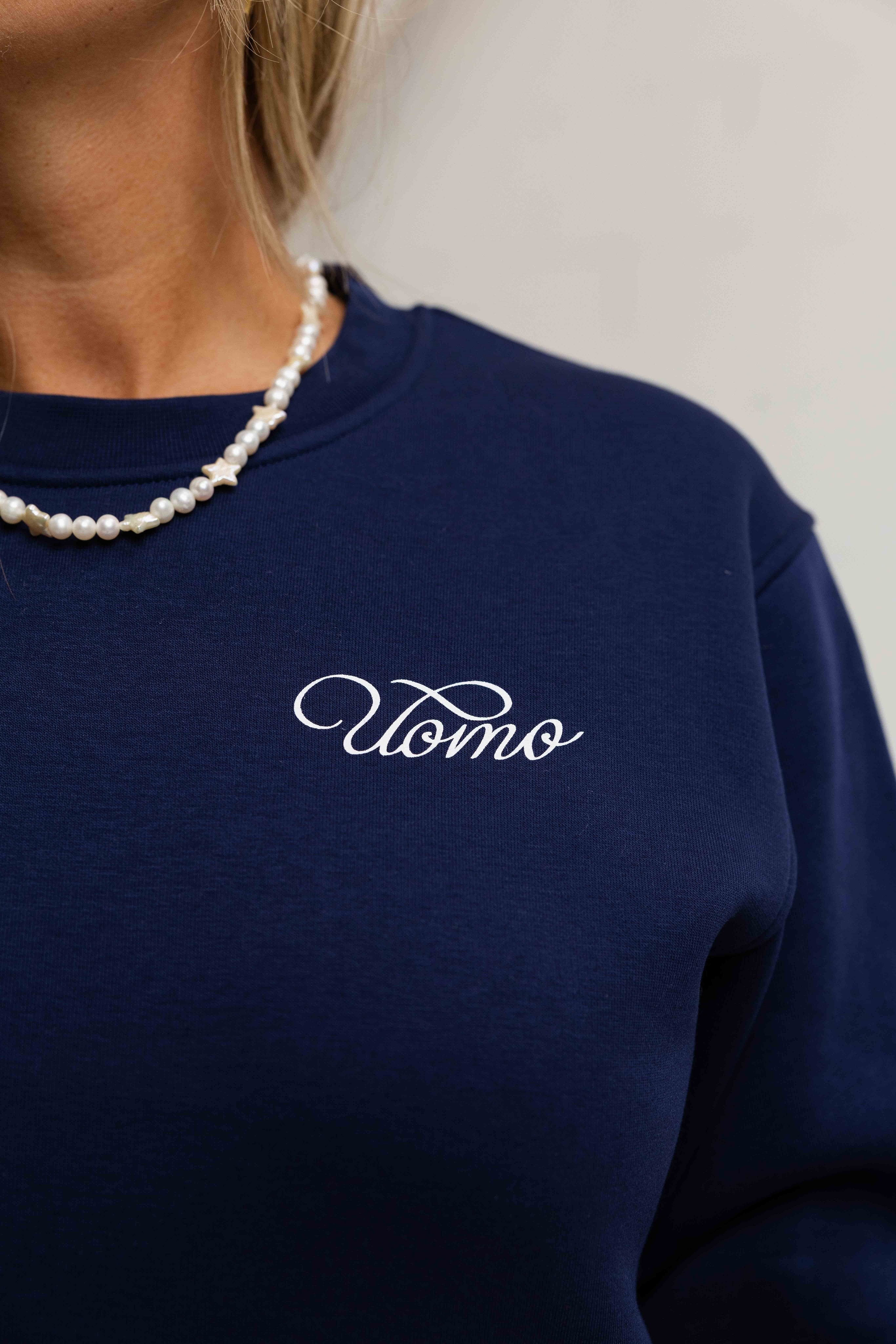 Never Stop Growing Sweater Dames Navy