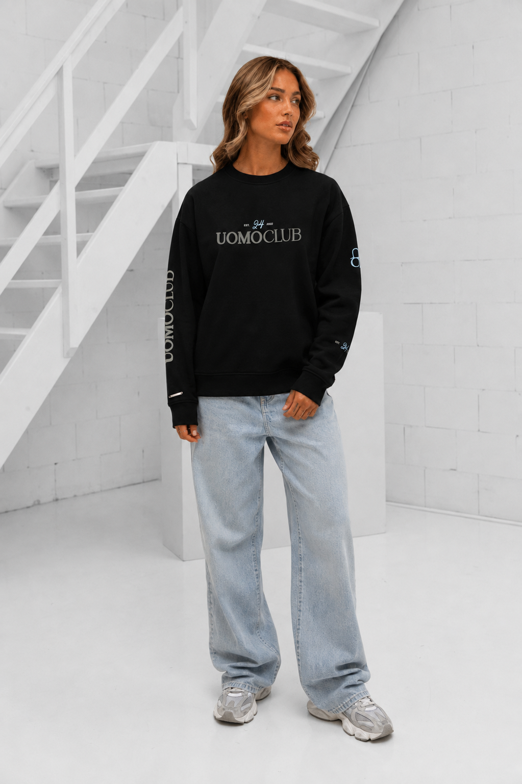 Icon Sweater Dames Zwart