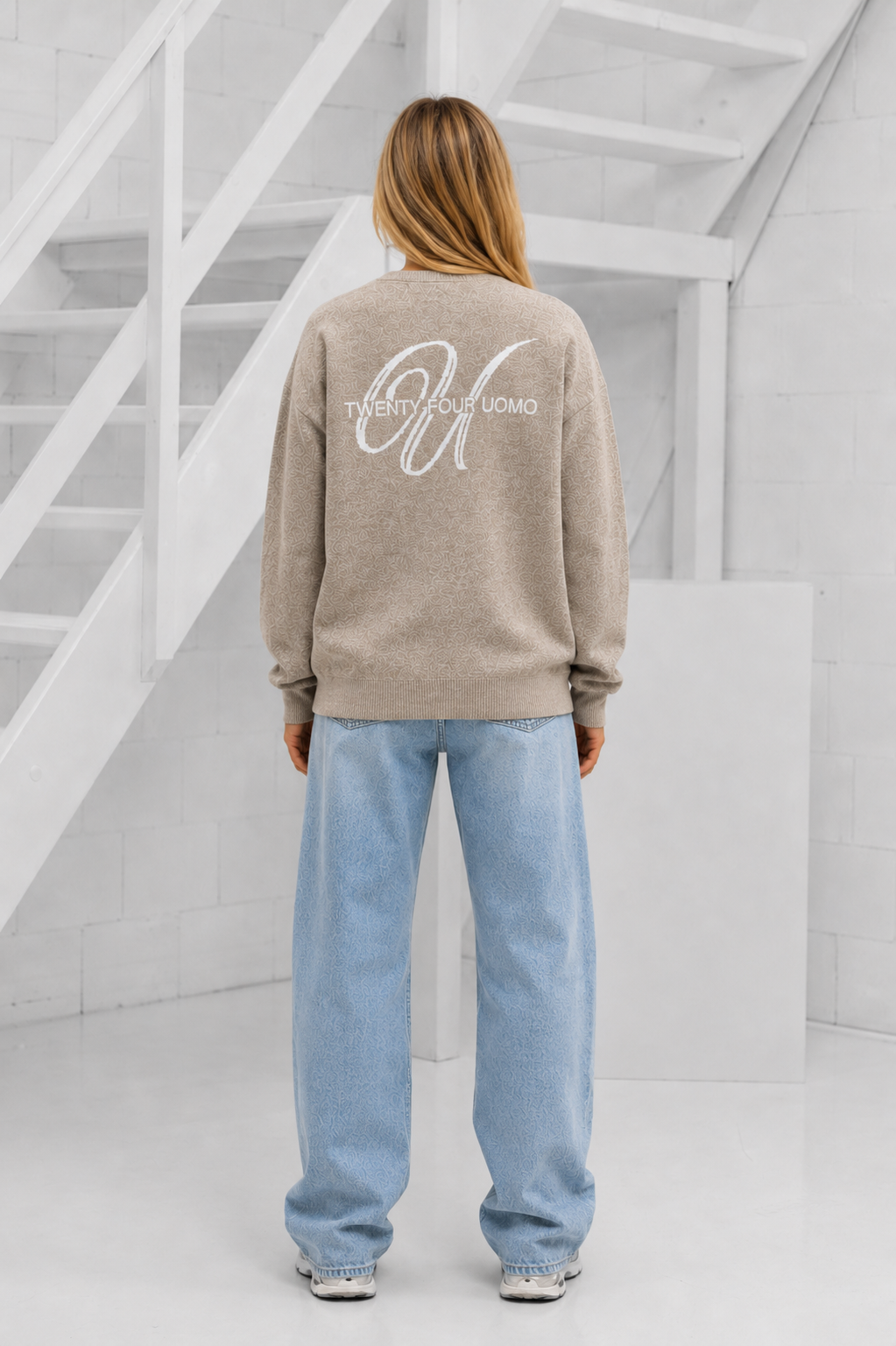 Knitted Sweater Dames Beige PRE-ORDER 8 SEPTEMBER
