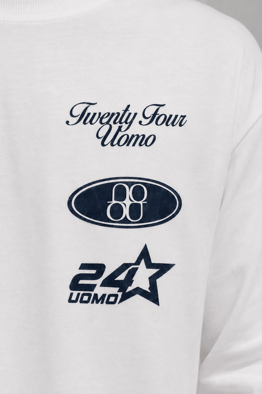 Midnight Circuit Longsleeve Heren Off-White