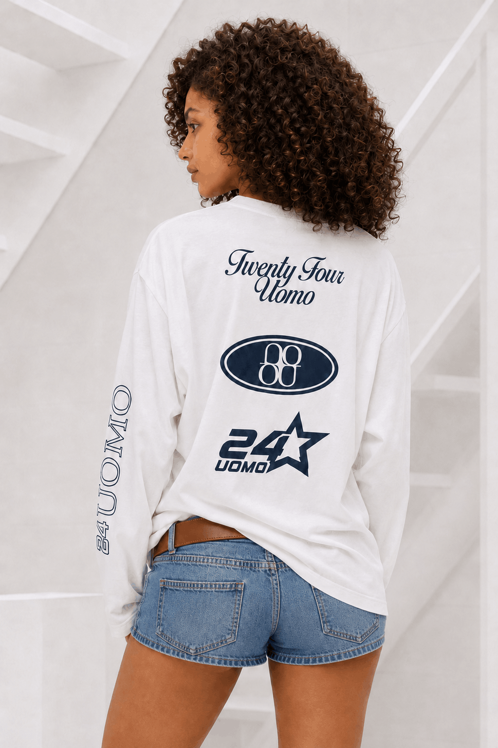 Midnight Circuit Longsleeve Dames Off-White