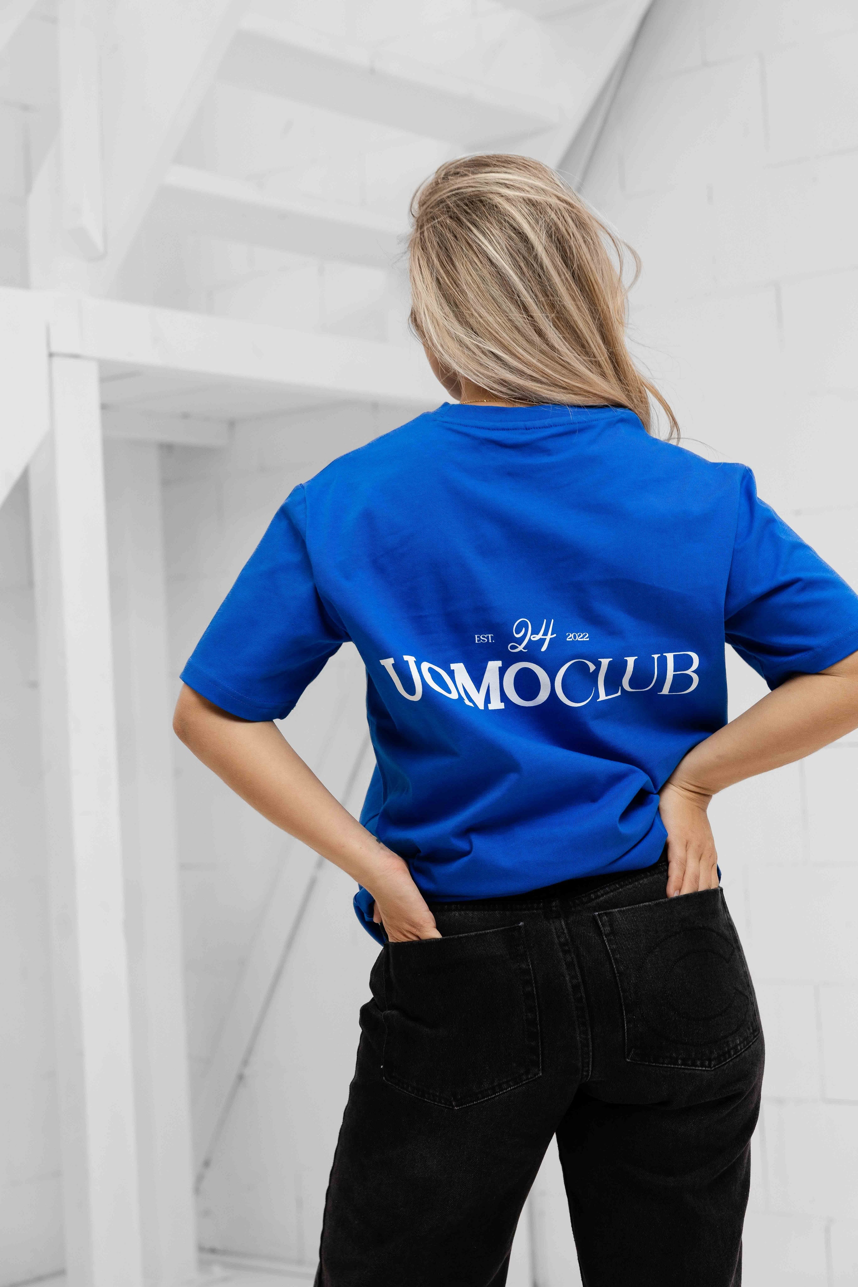 Club T-shirt Dames Kobalt Blauw