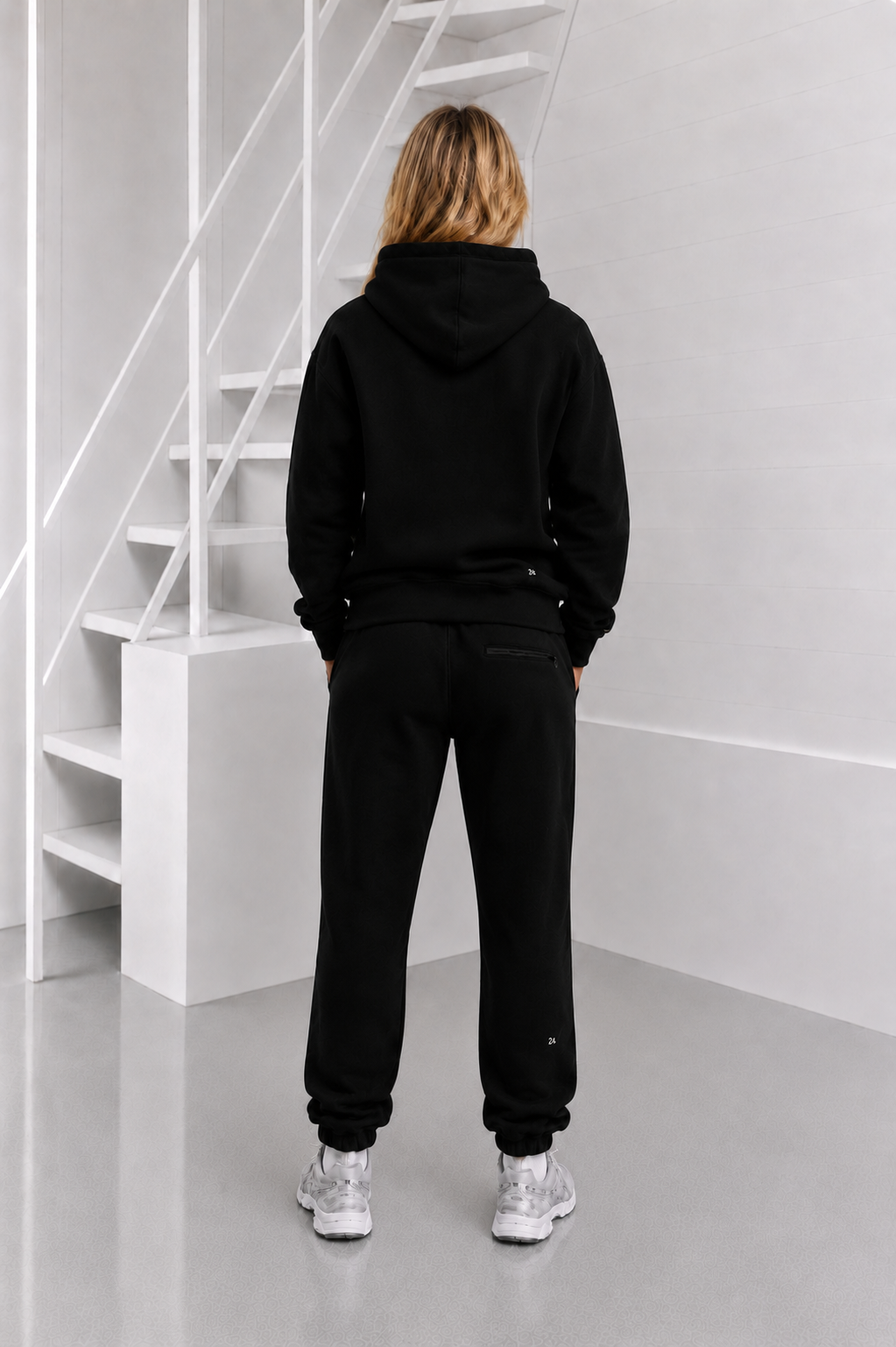 Basic Trainingspak Dames Zwart