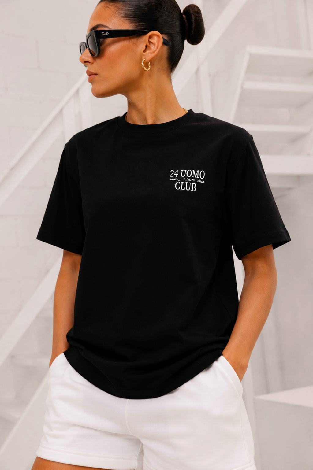 Leisure Club T-shirt Men Black