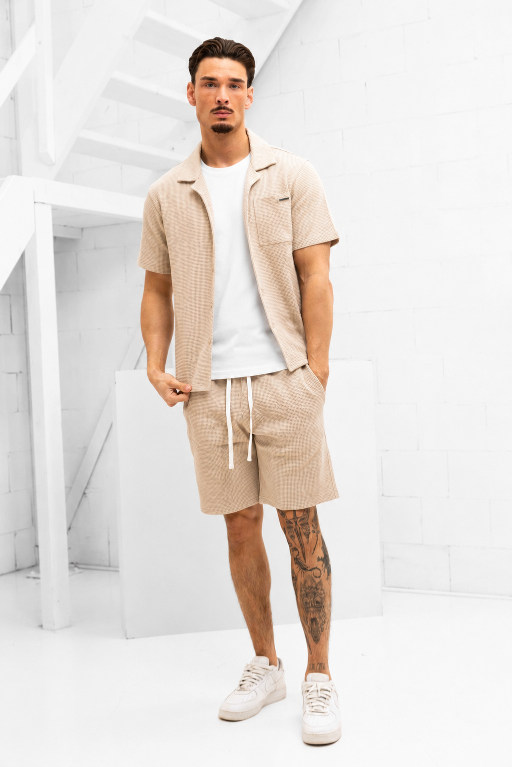 Resort Zomerset Heren Beige