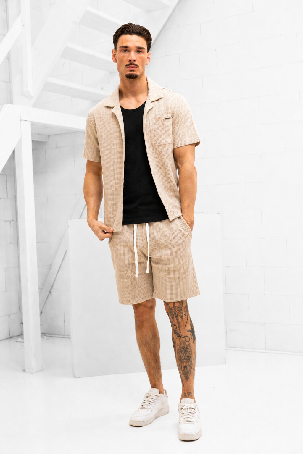 Resort Zomerset Heren Beige