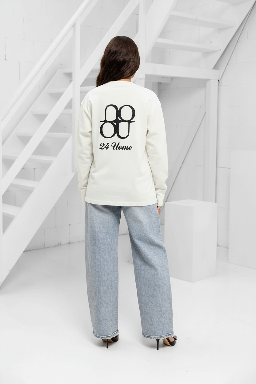 Symbol Longsleeve Dames Achterkant