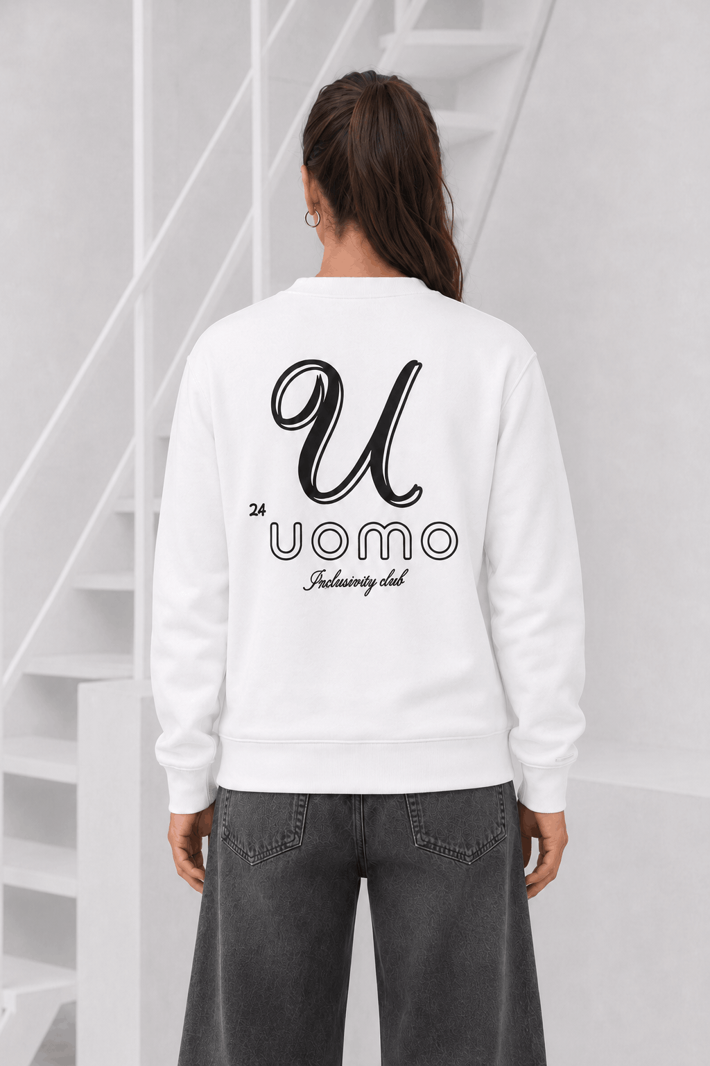 U Sweater Dames Off-White
