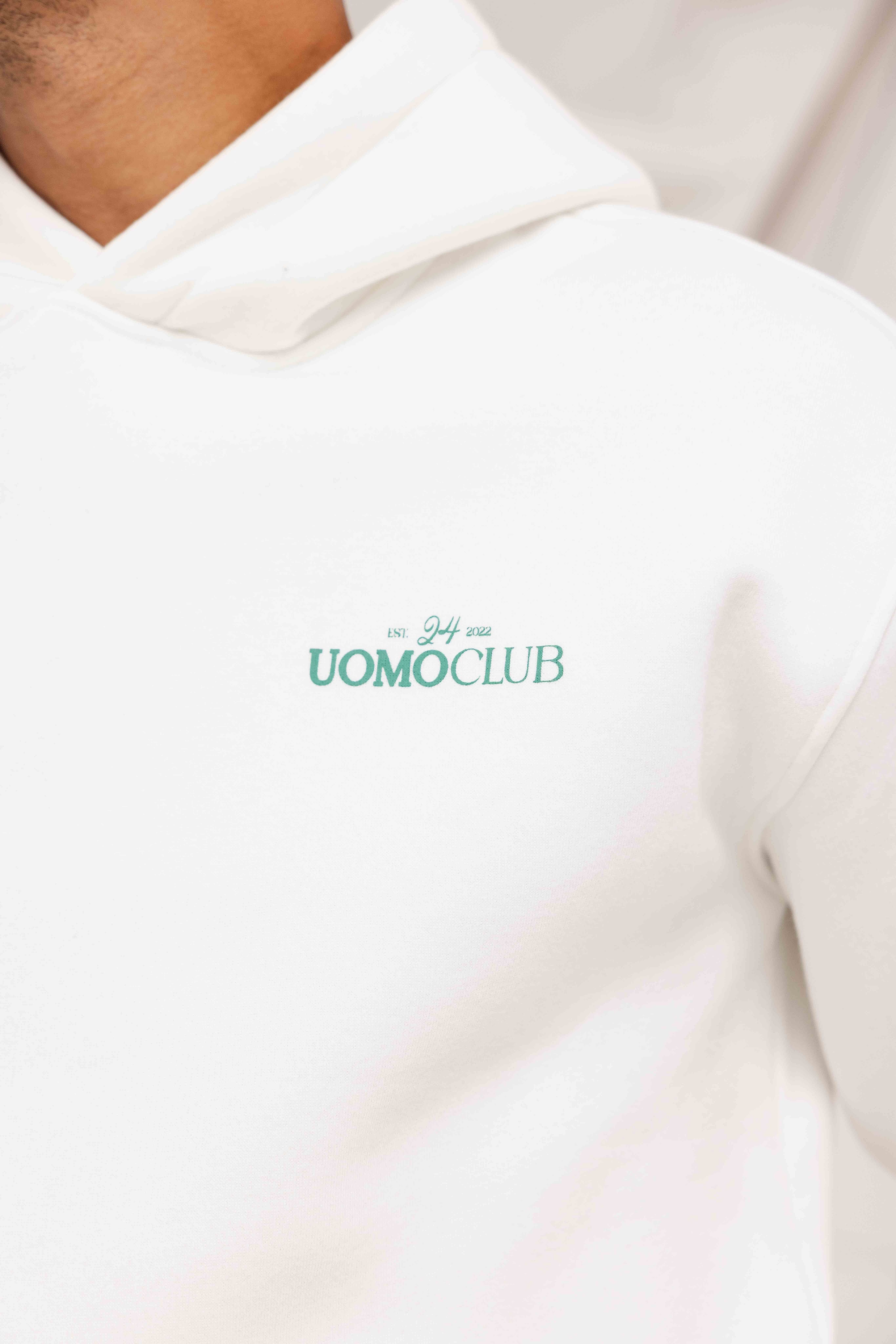 Club Hoodie Heren Off-white