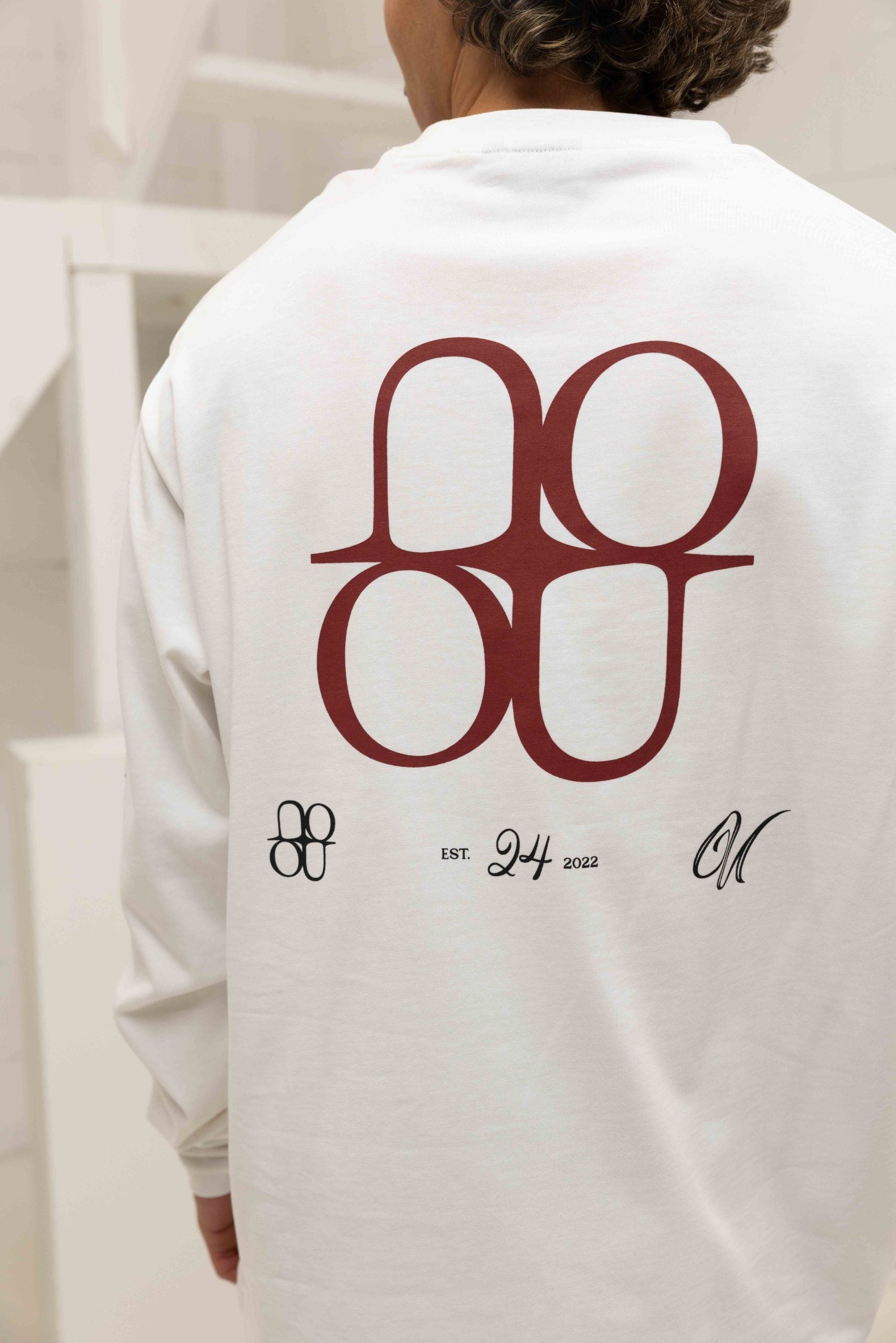 Icon Longsleeve Shirt Heren Off-White
