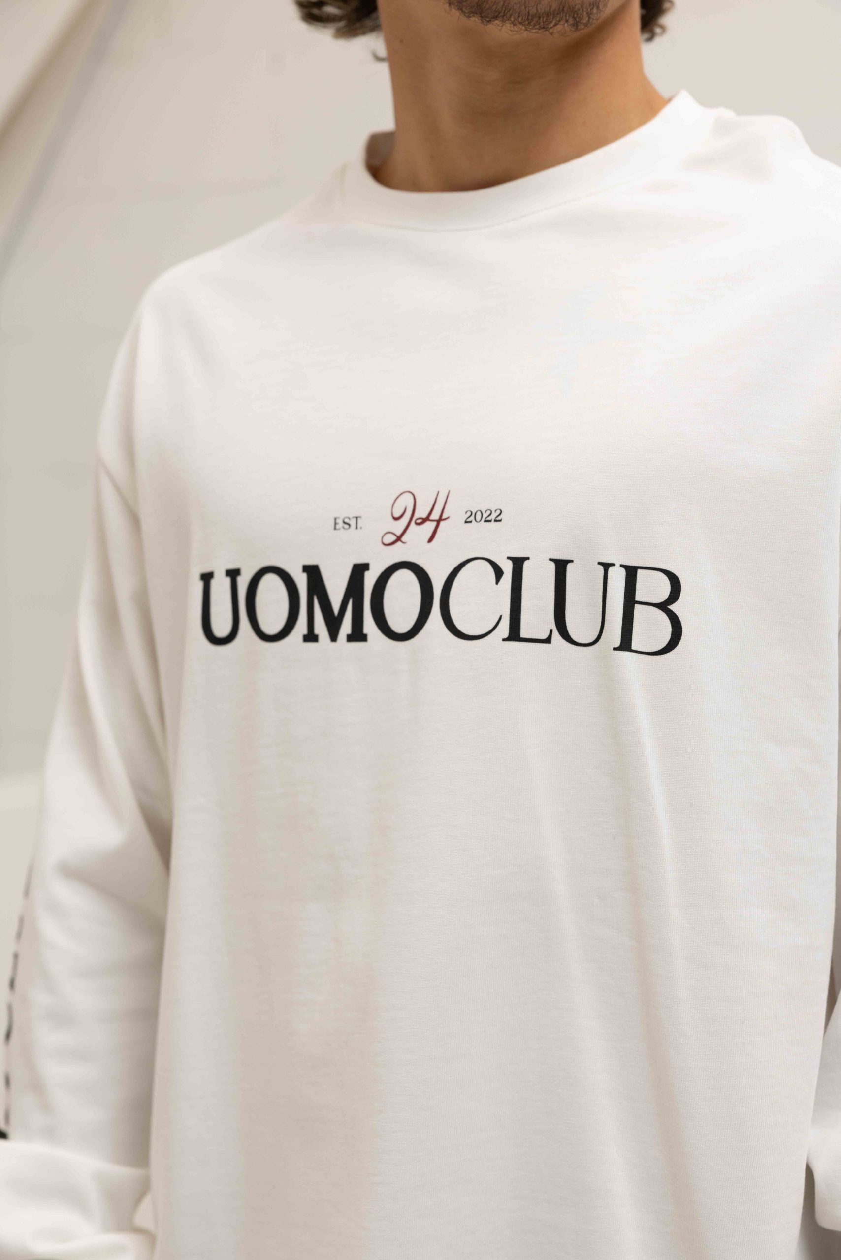 Icon Longsleeve Shirt Heren Off-White