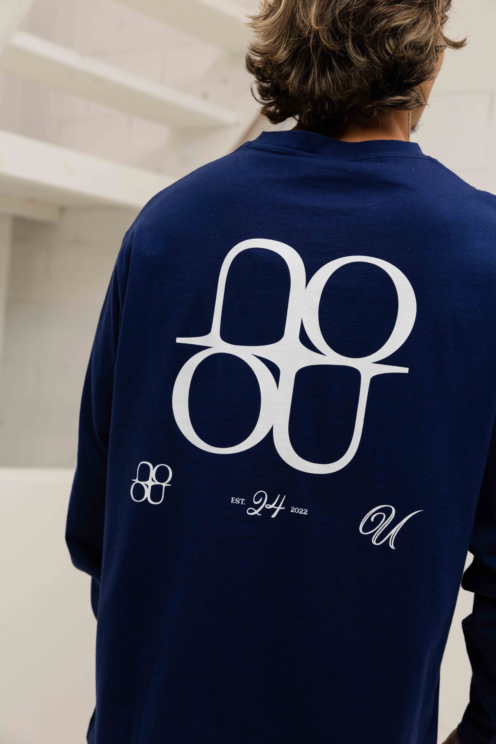 Icon Longsleeve Shirt Heren Donkerblauw