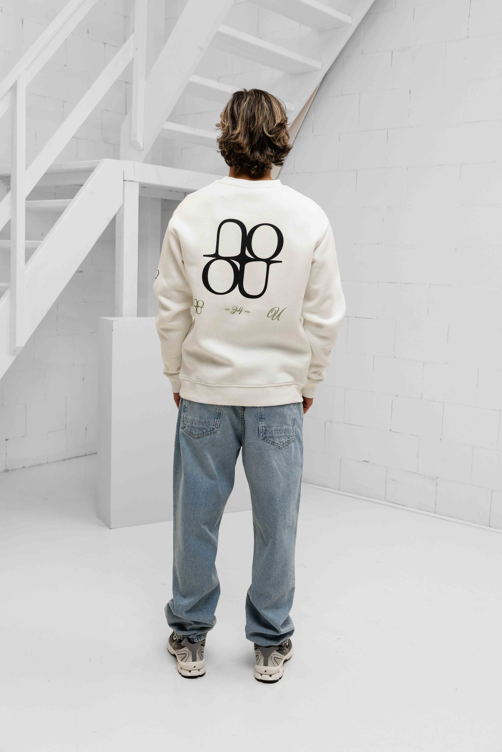 Icon Sweater Heren Off-White