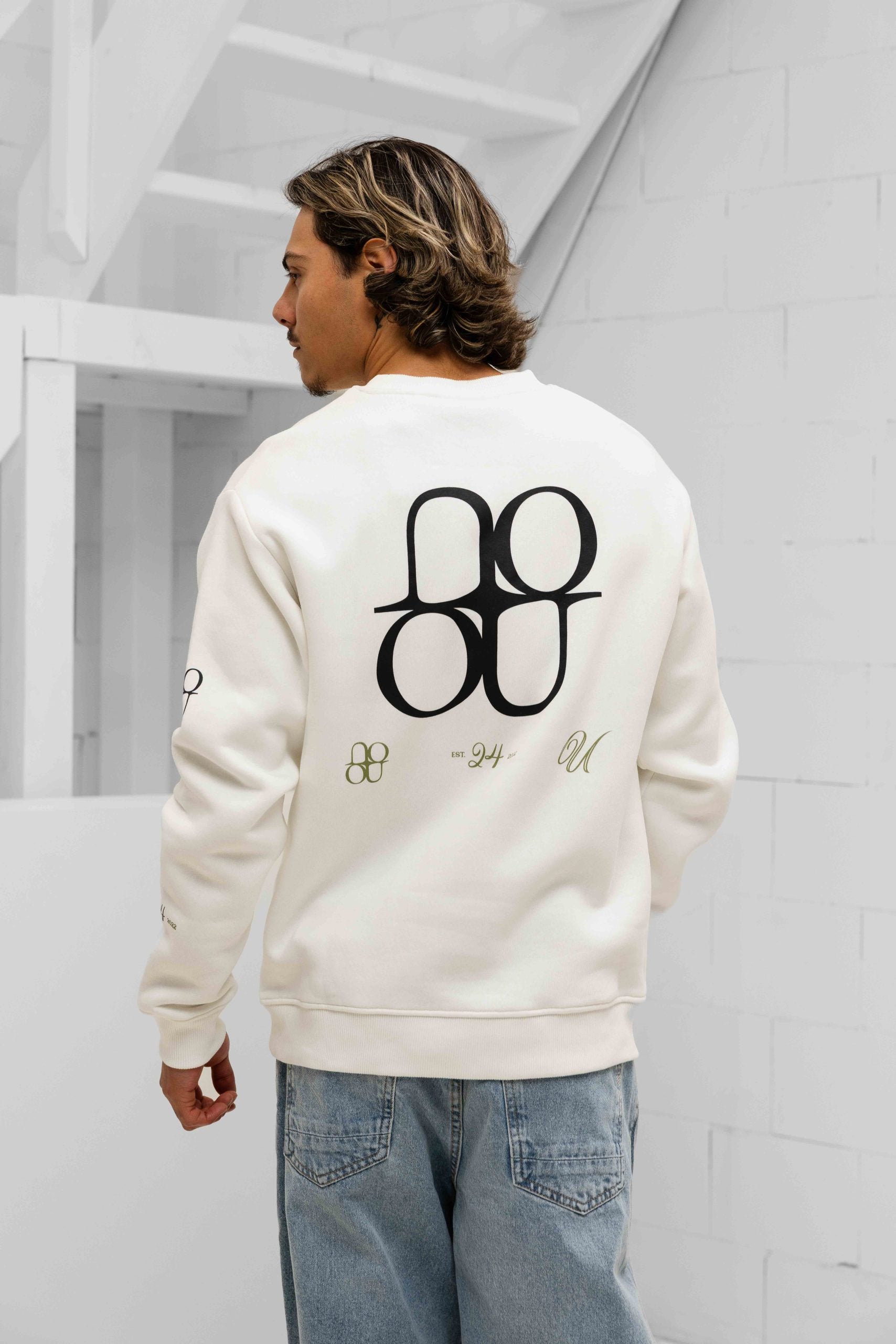 Icon Sweater Heren Off-White