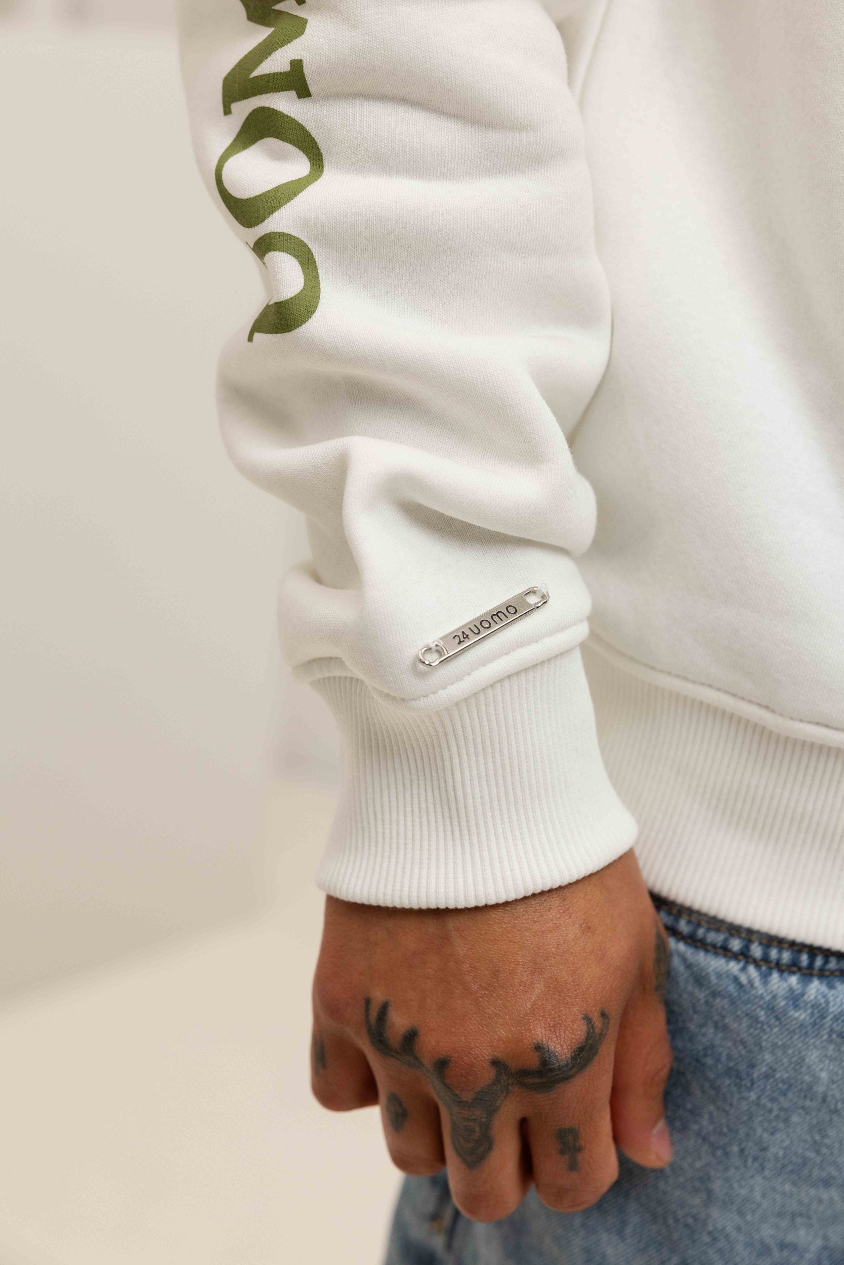 Icon Sweater Heren Off-White