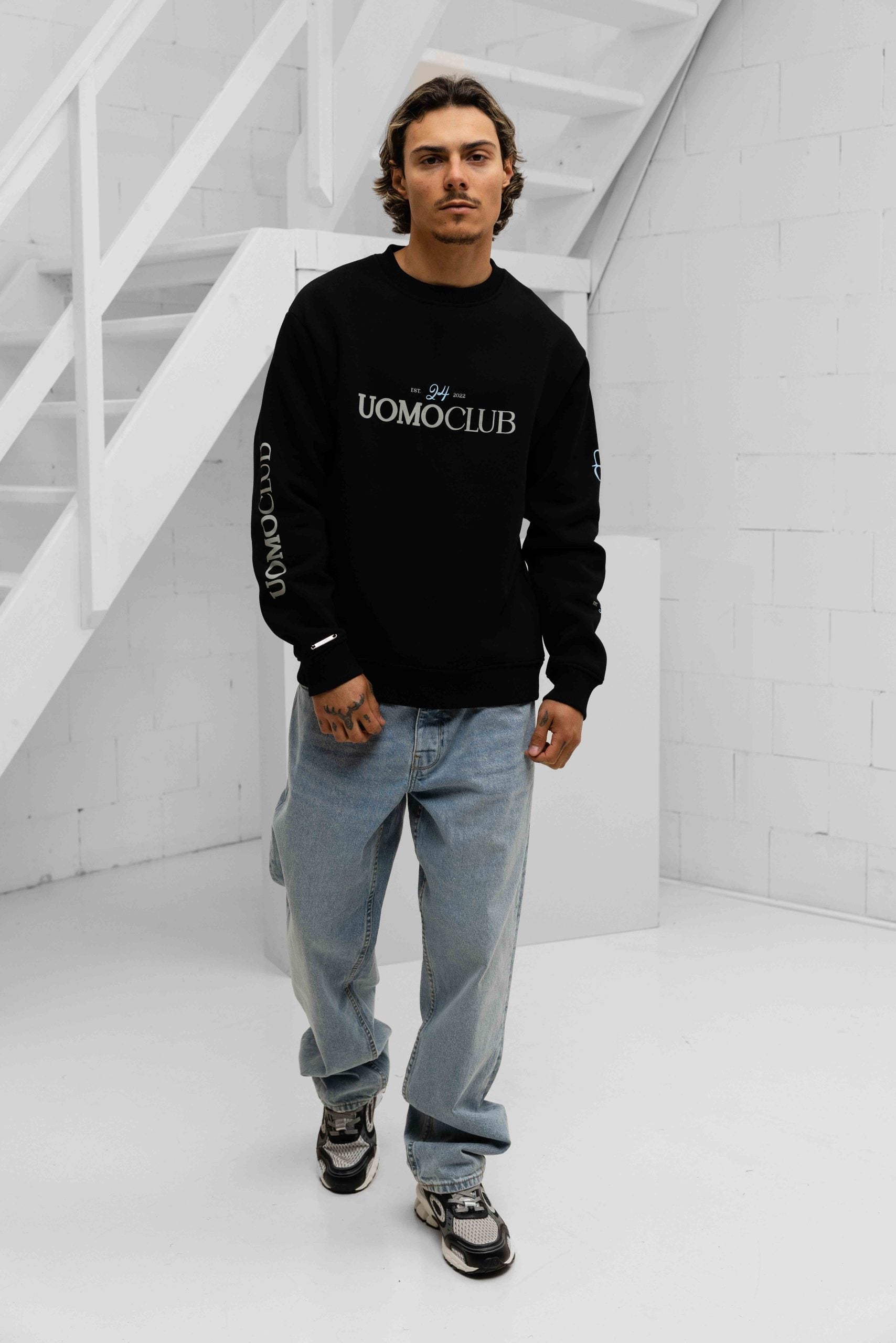 Icon Sweater Heren Zwart