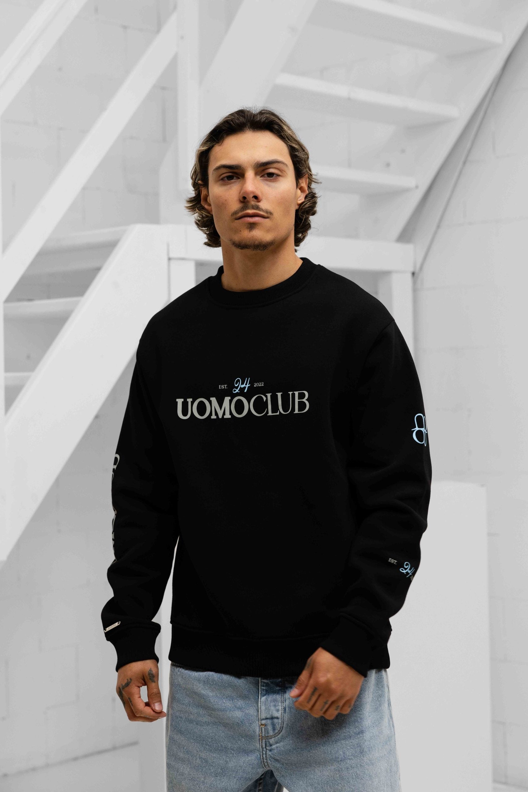 Icon Sweater Heren Zwart