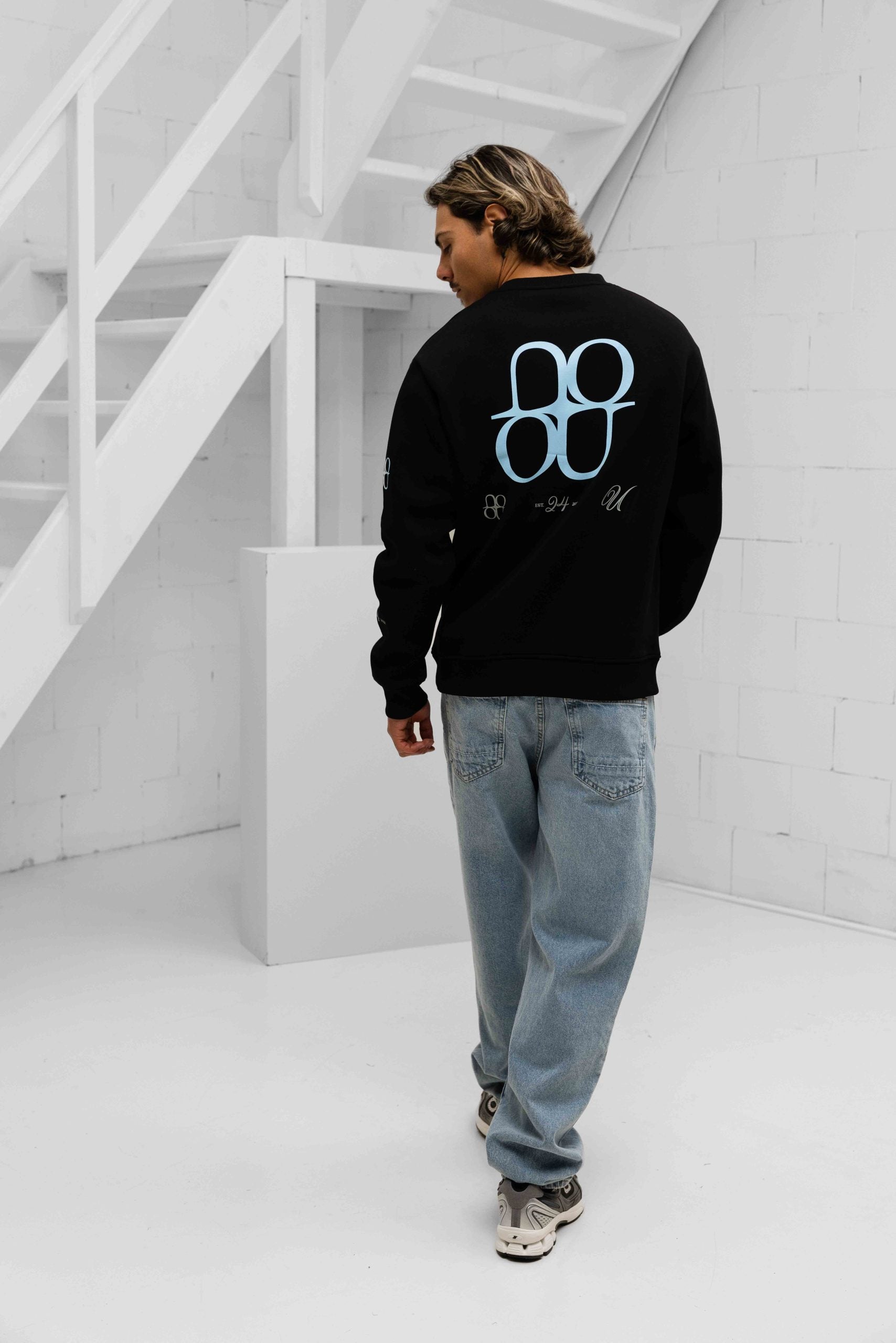 Icon Sweater Heren Zwart