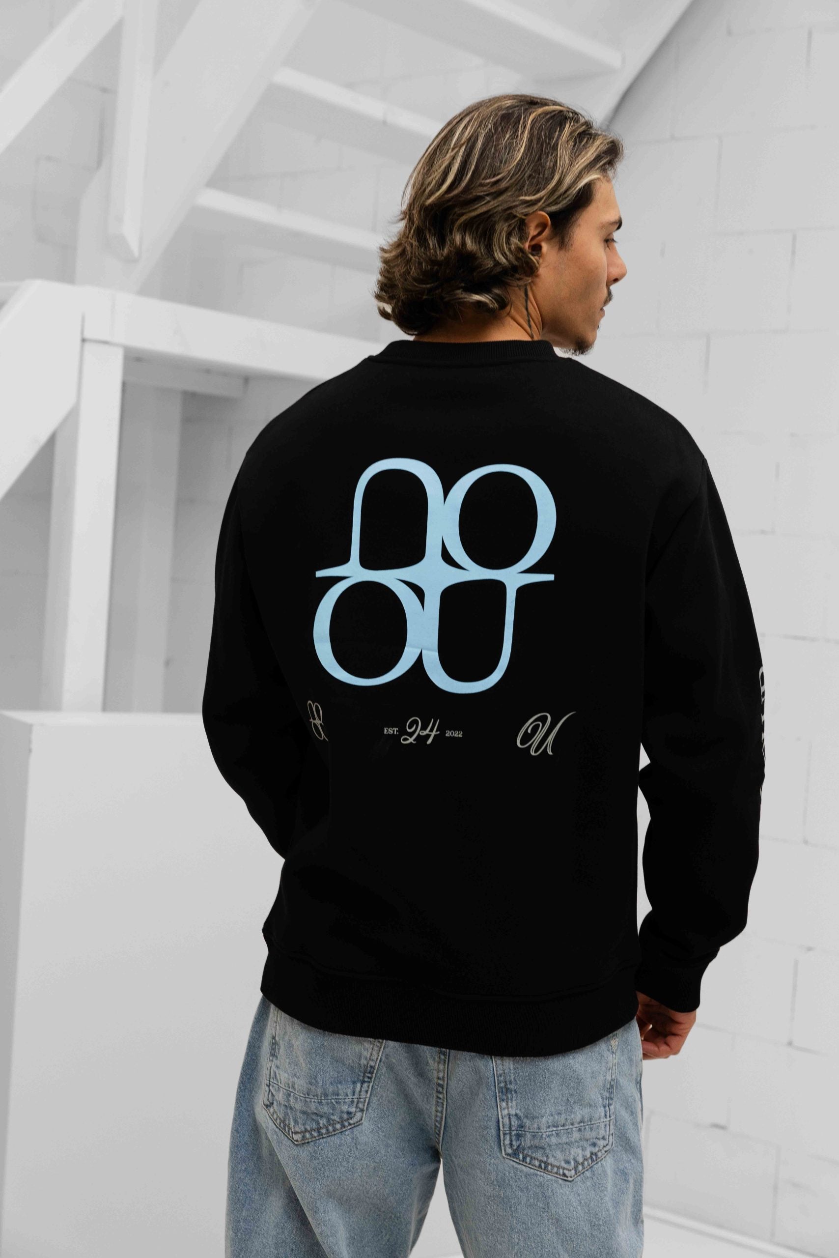 Icon Sweater Heren Zwart