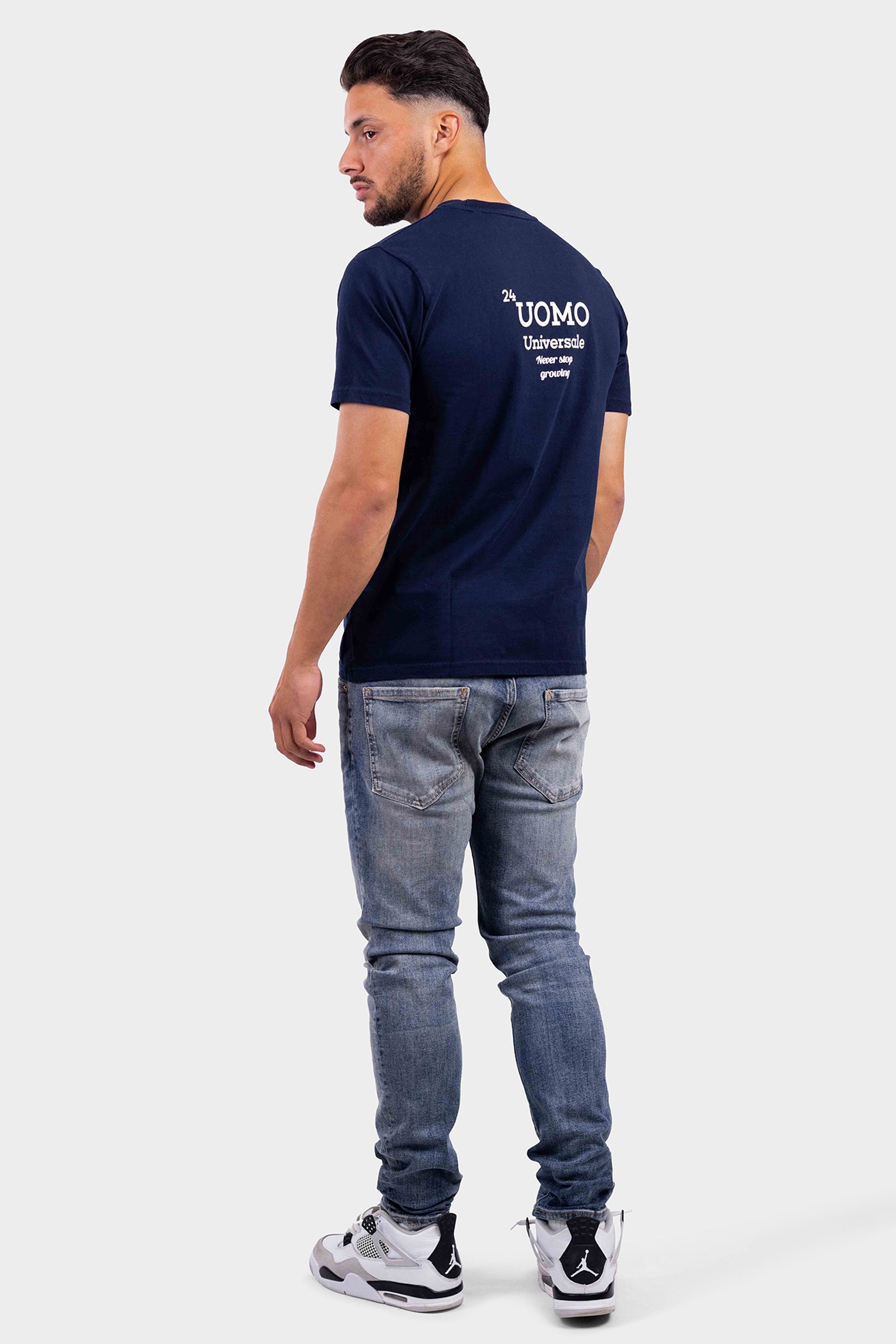 Universale T-Shirt Donkerblauw