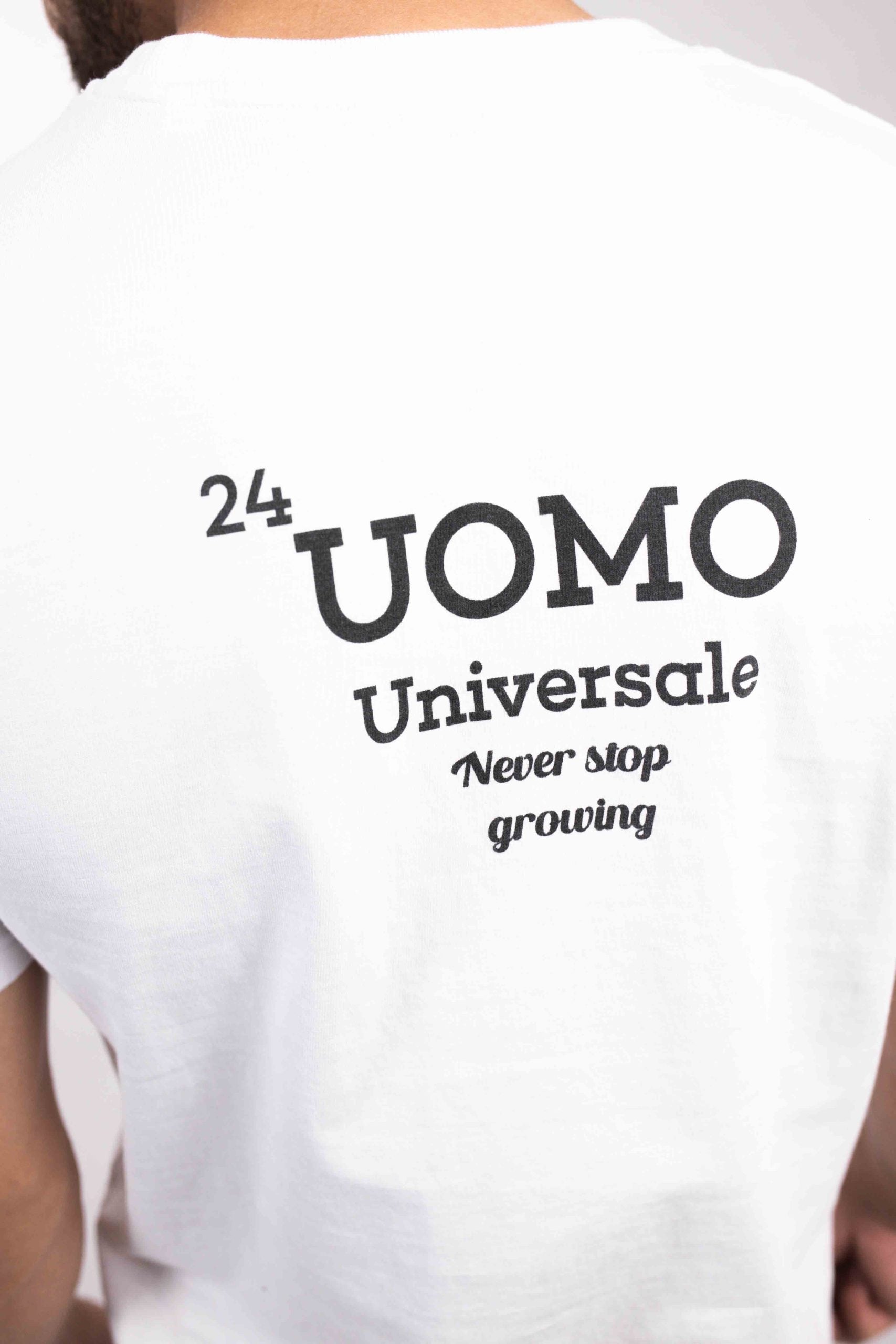 Universale T-Shirt Wit