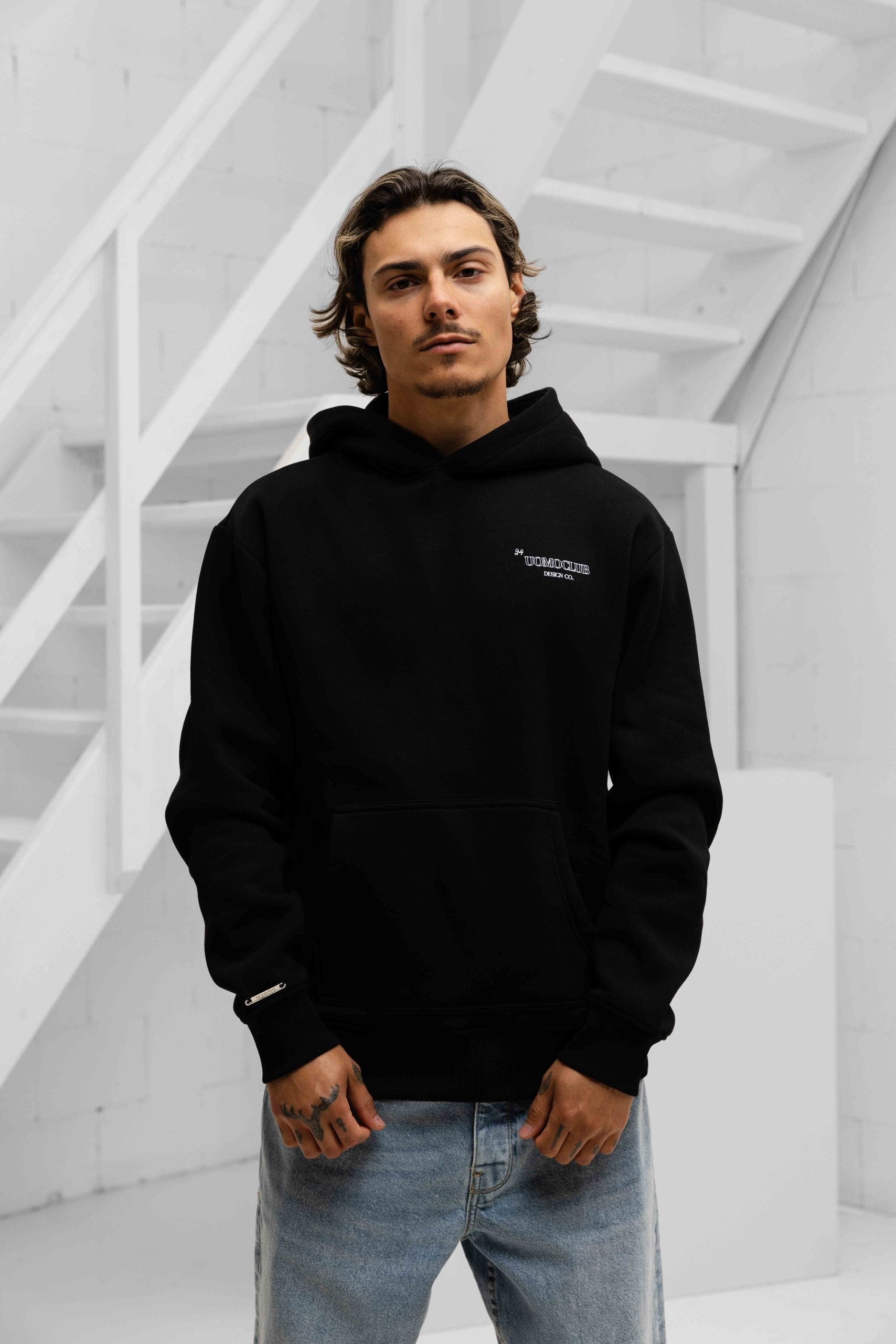 Club 3.0 Hoodie Heren Zwart