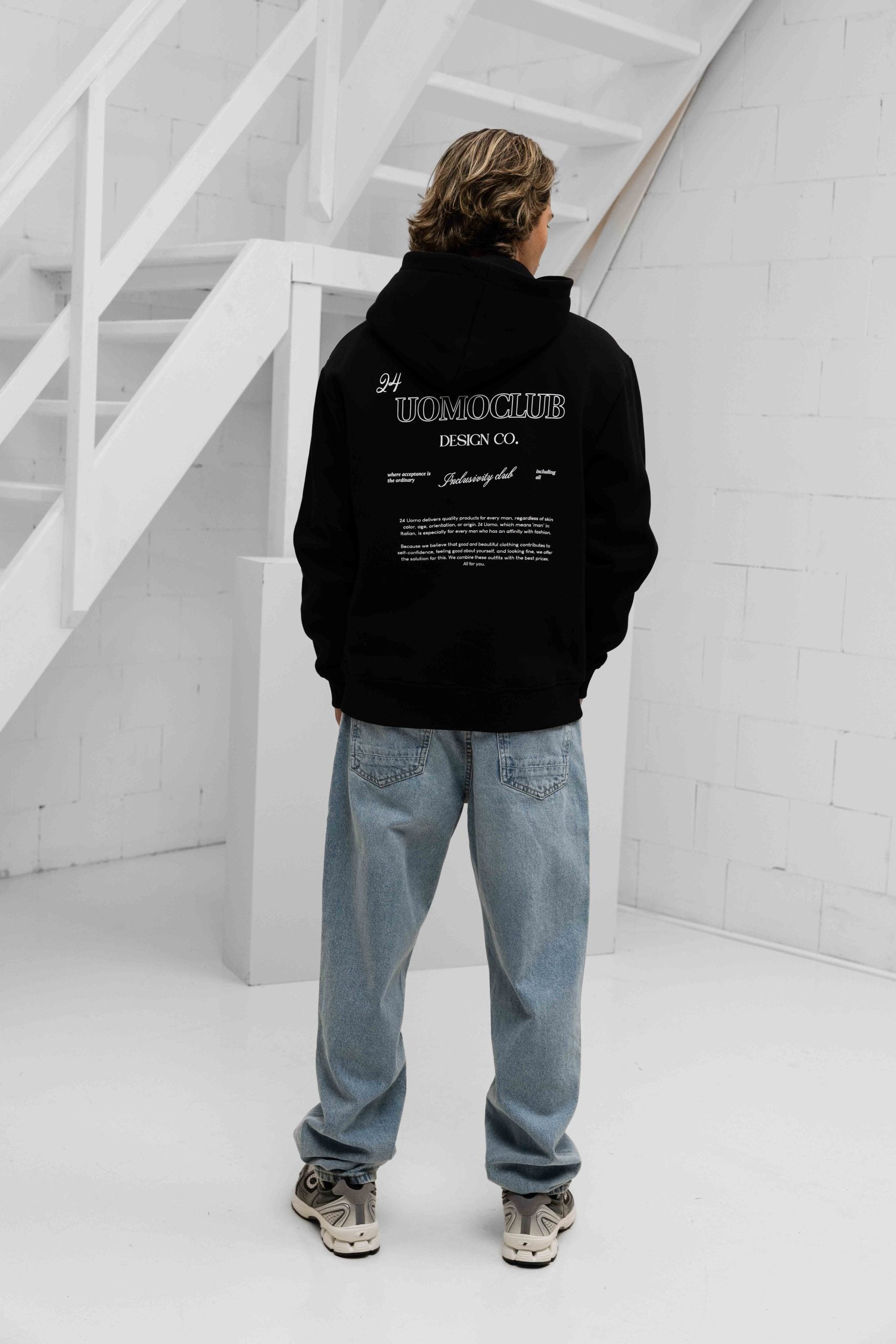 Club 3.0 Hoodie Heren Zwart