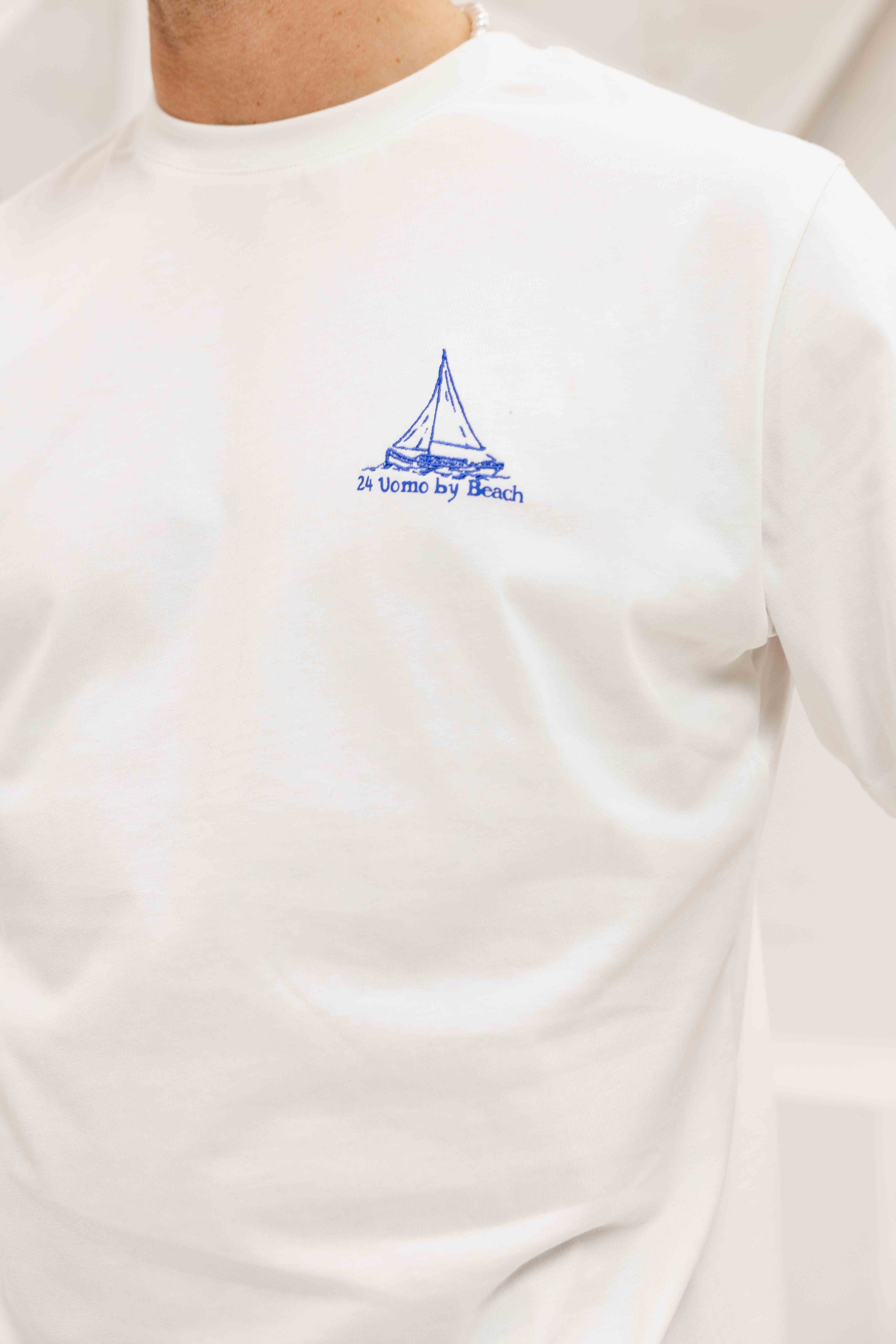 Au Sud Zomerset Heren Off-White/Zwart