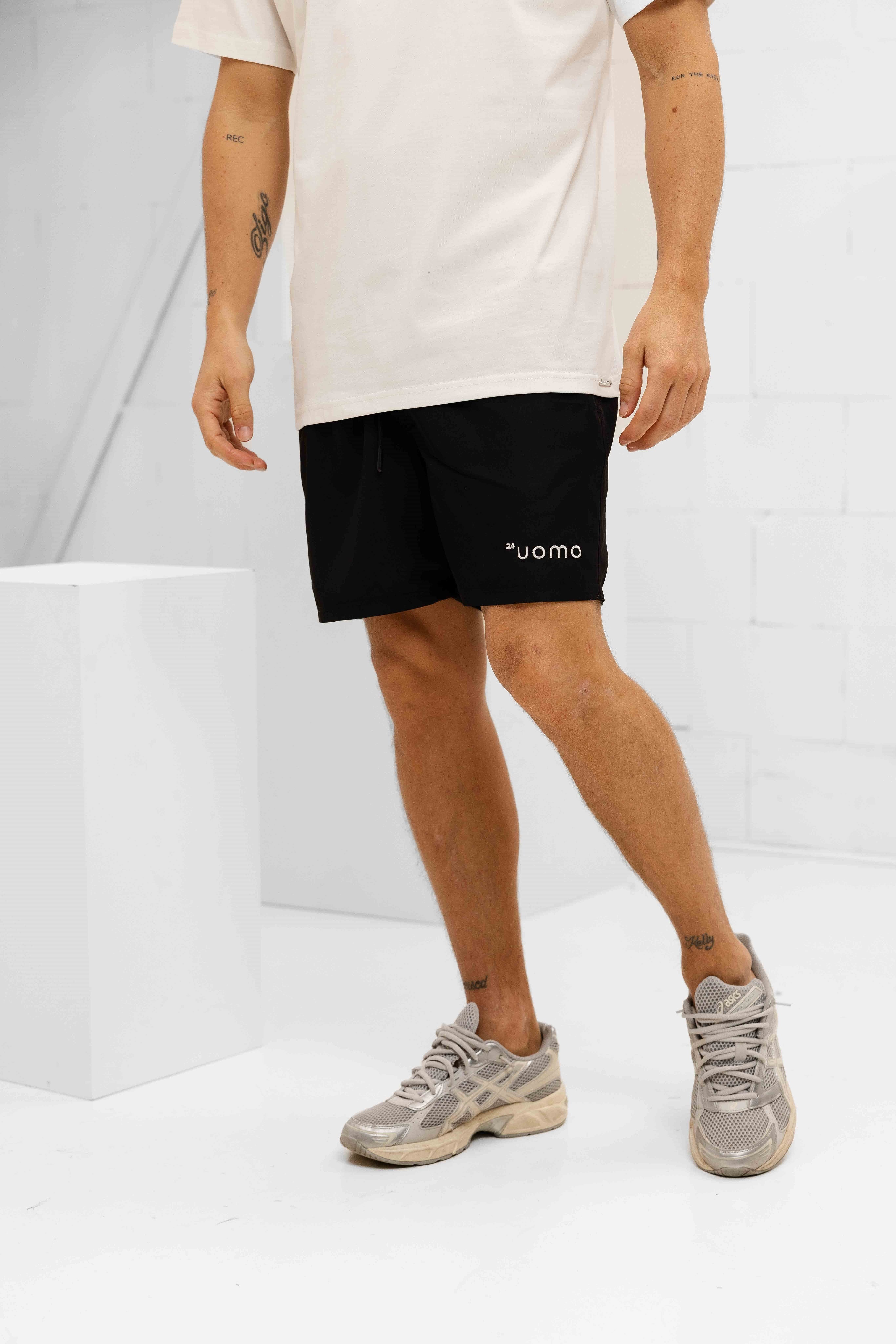 Basic Swimming Trunks Men Black