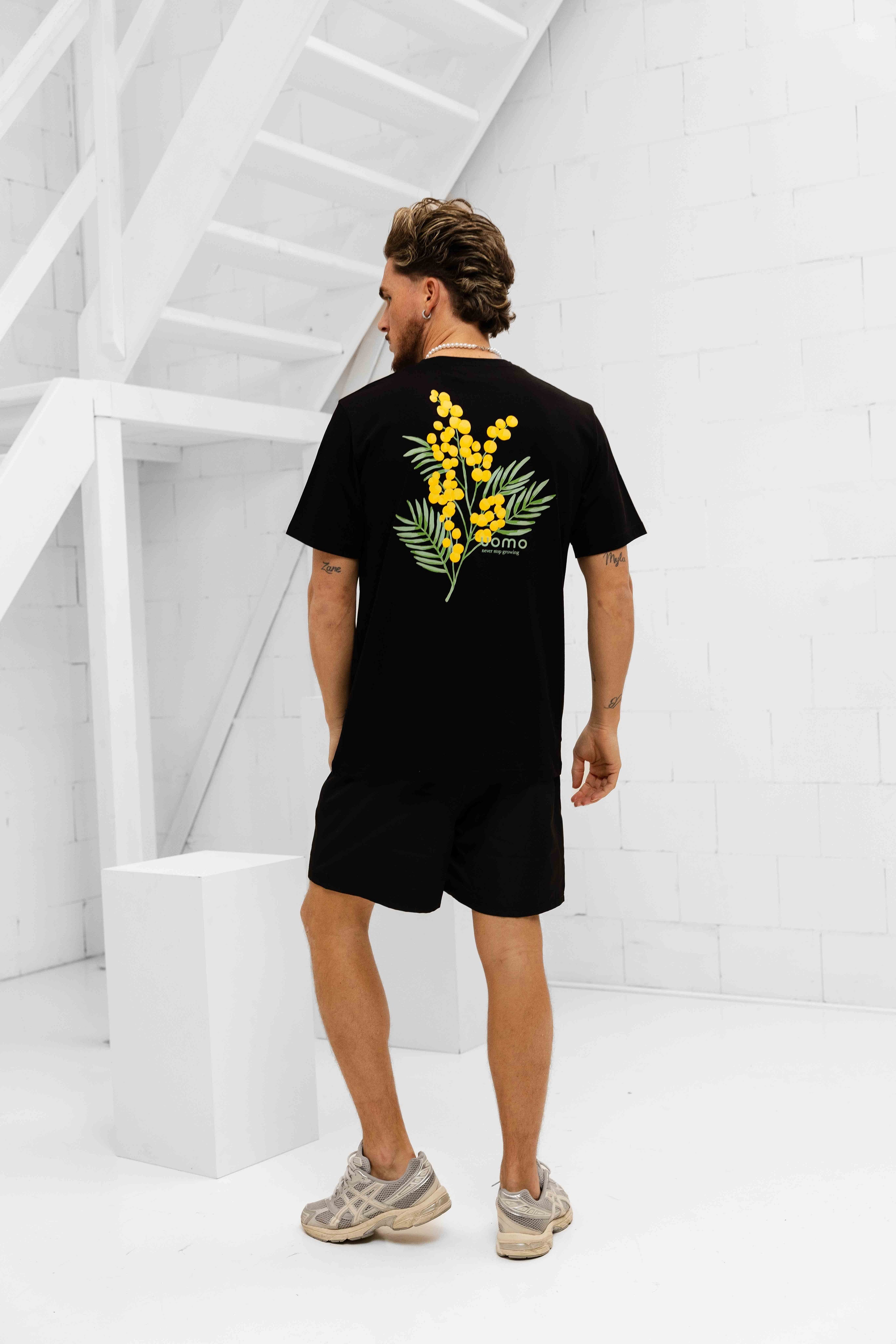 Flower Zomerset Heren Zwart