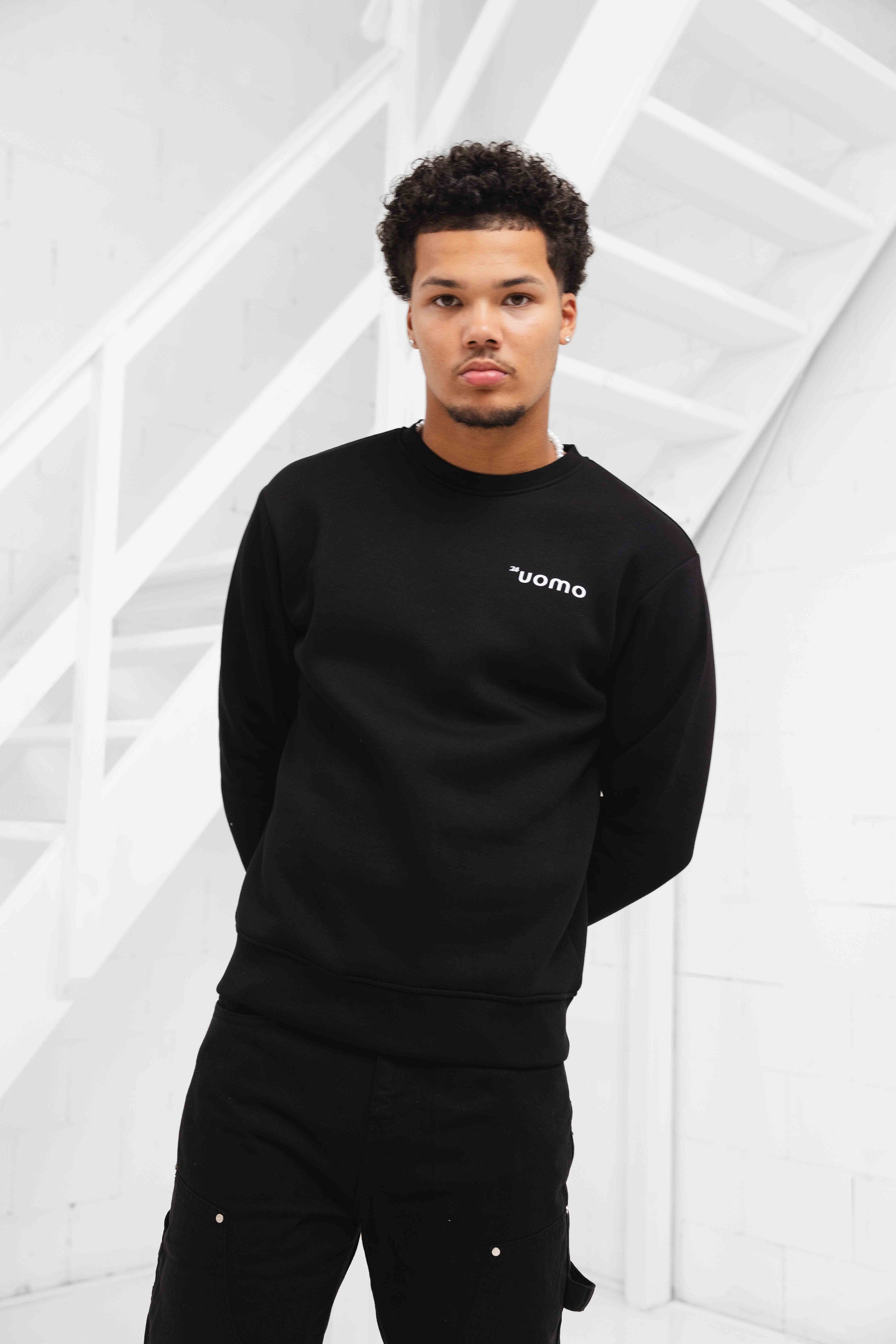 Elite Society Crewneck Zwart