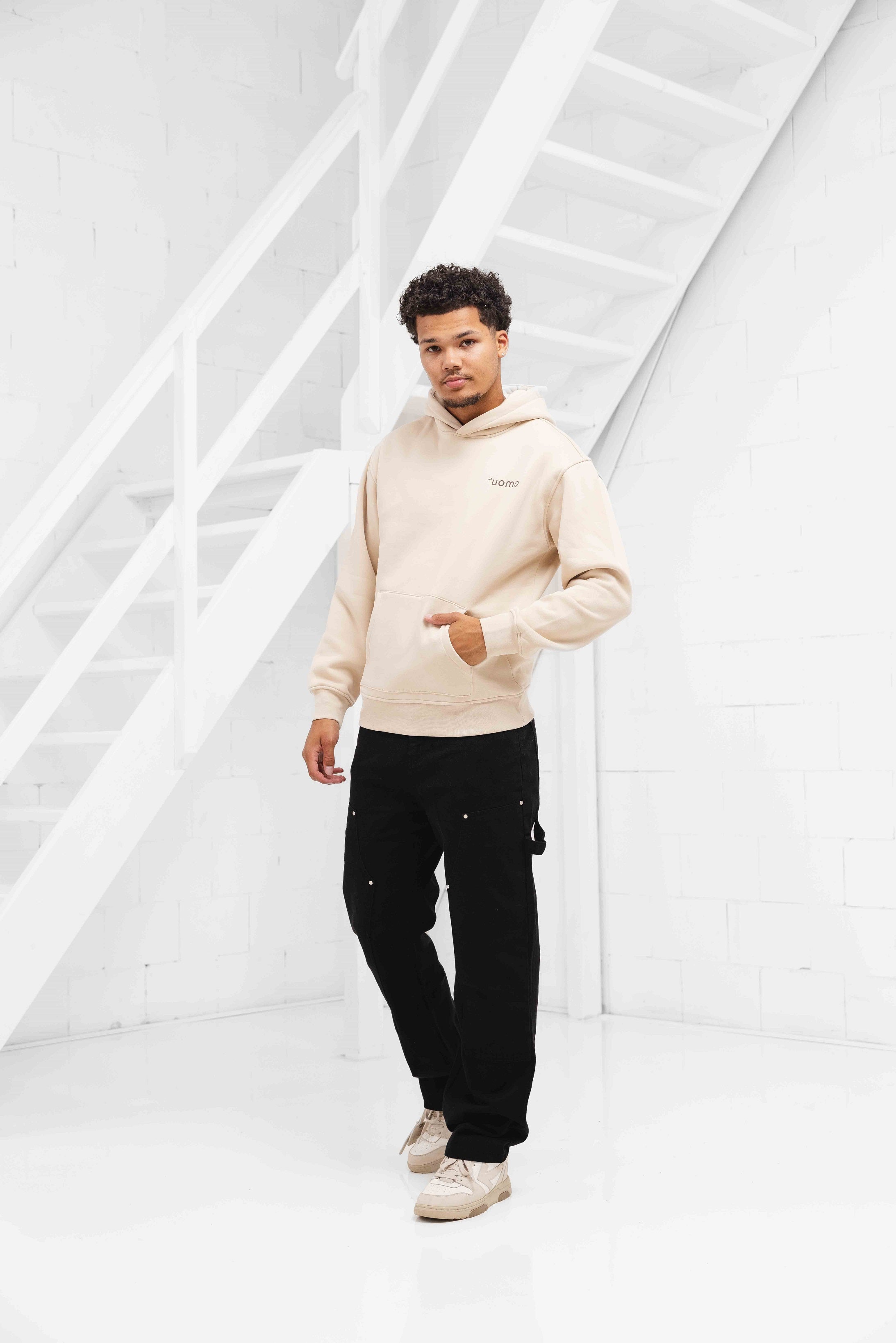 Elite Society Hoodie Beige