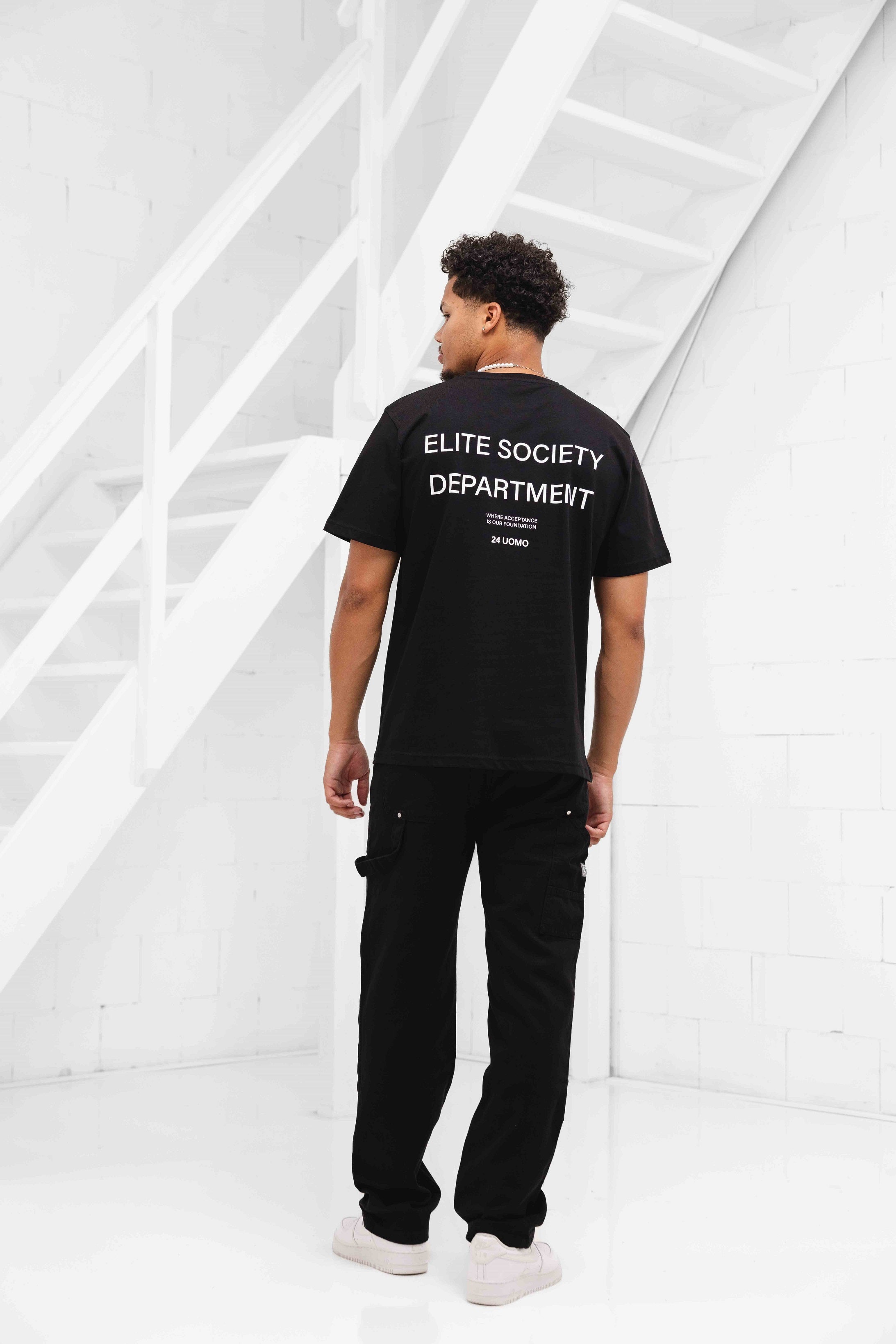 Elite Society T-shirt Zwart