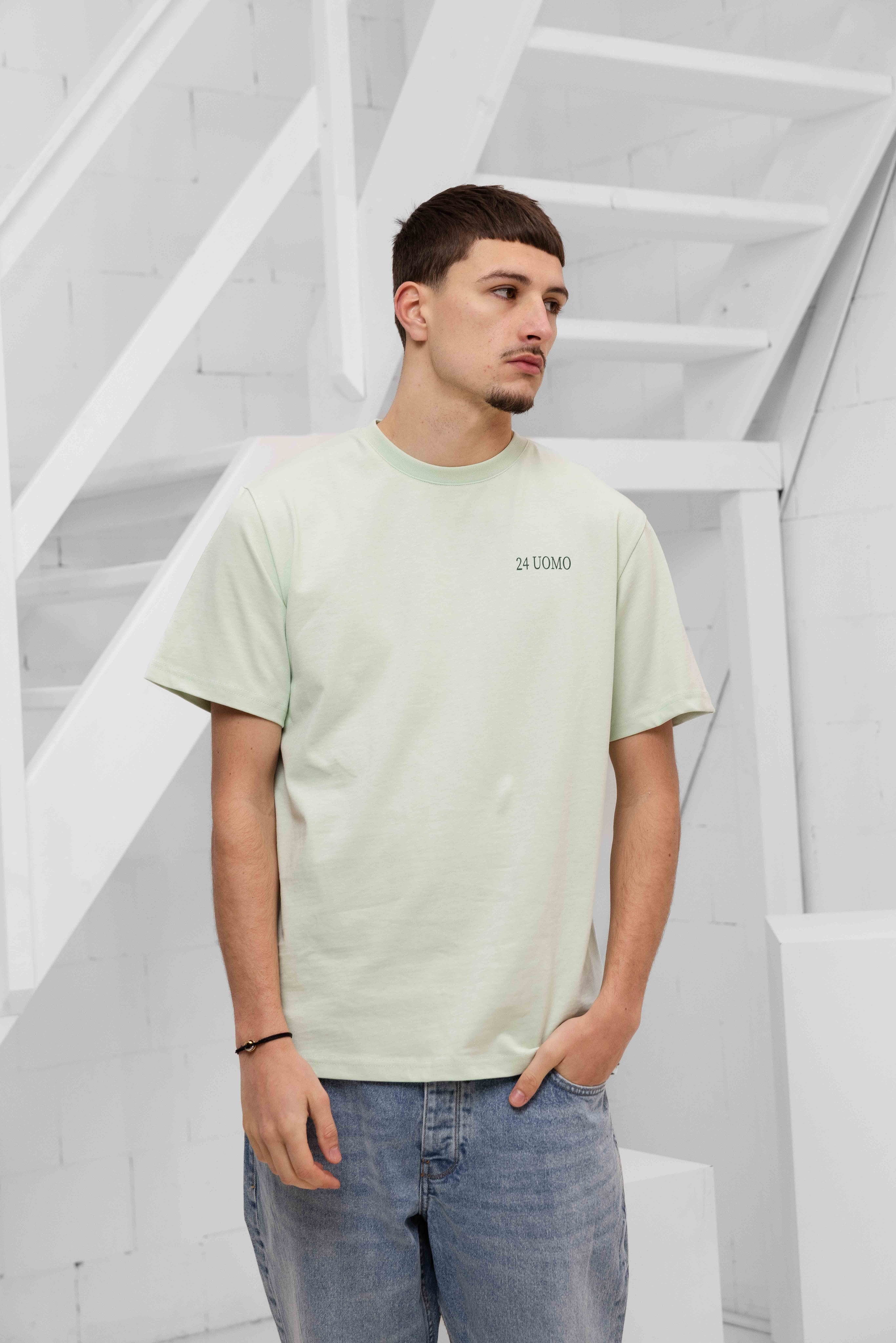 Heat Wave T-shirt Heren Groen