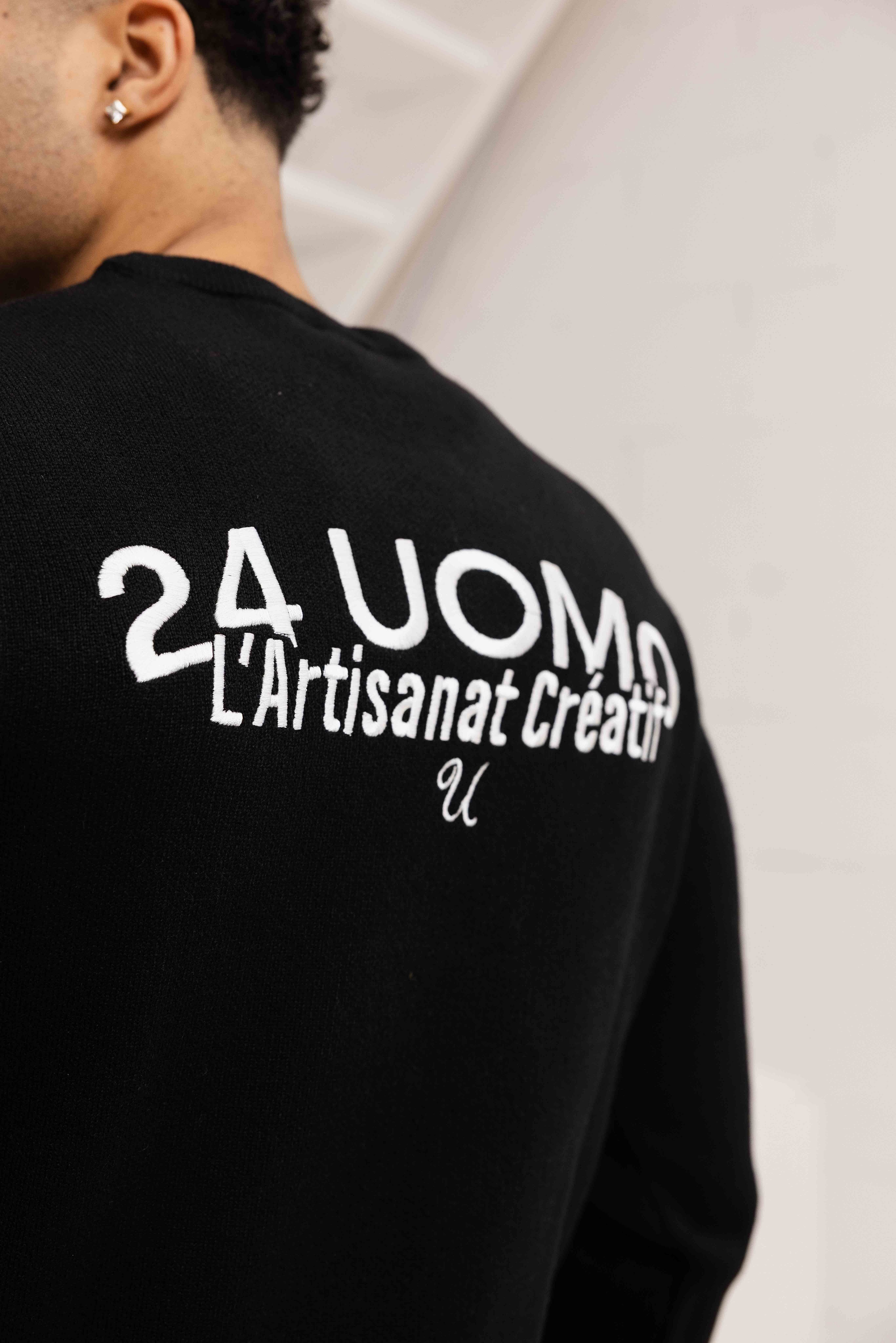 Knitted Sweater Zwart