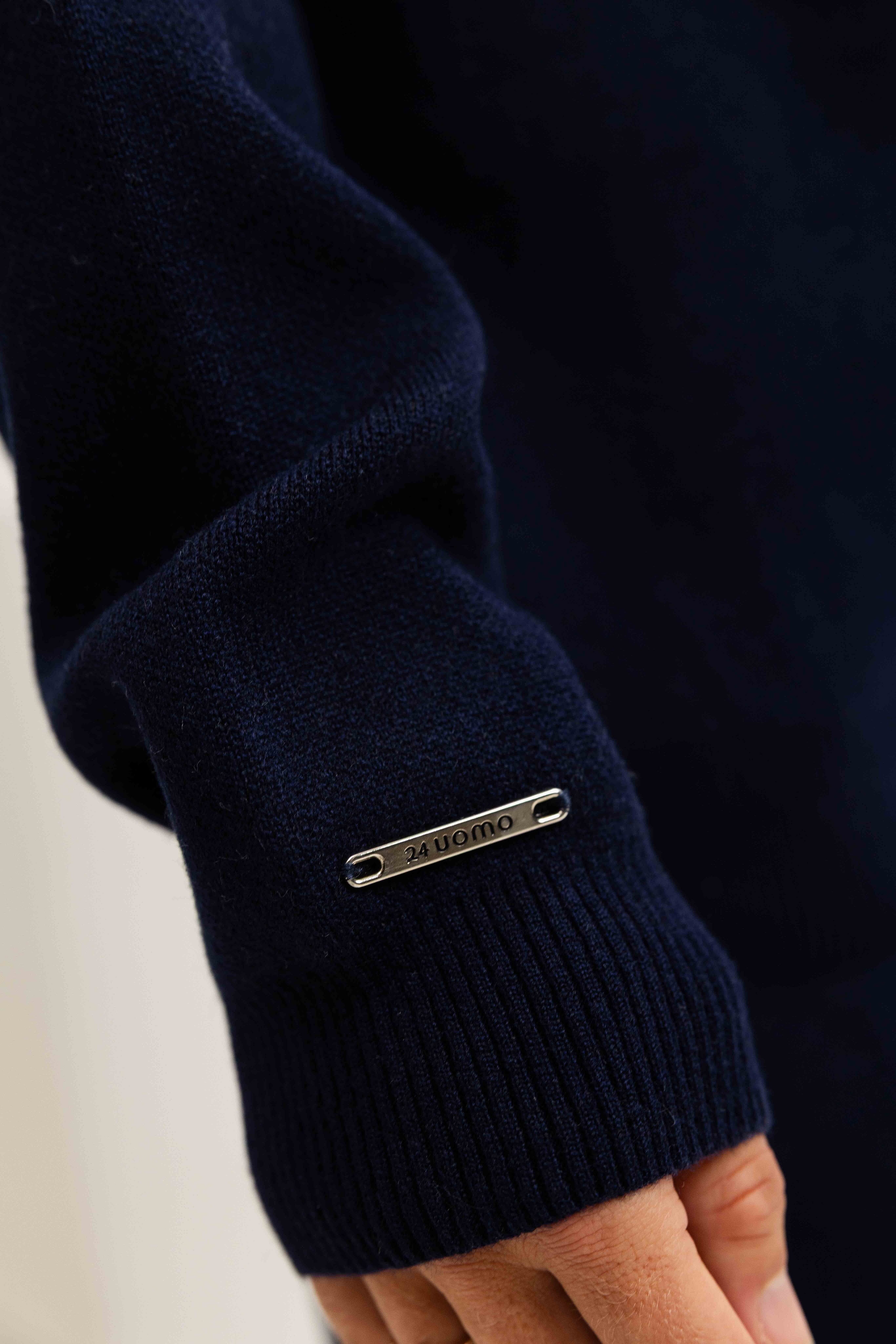 Knitted Trainingspak Heren Navy
