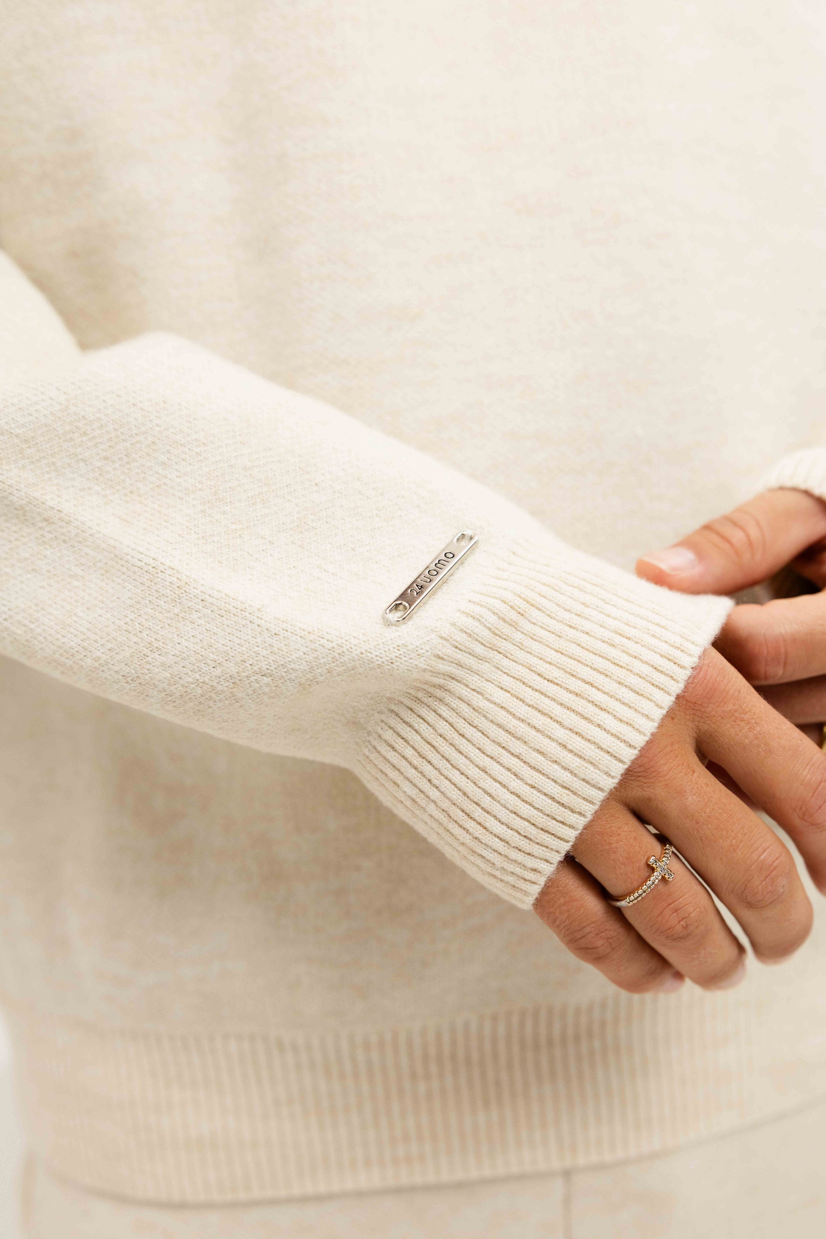 Knitted Trainingspak Heren Sand/Khaki