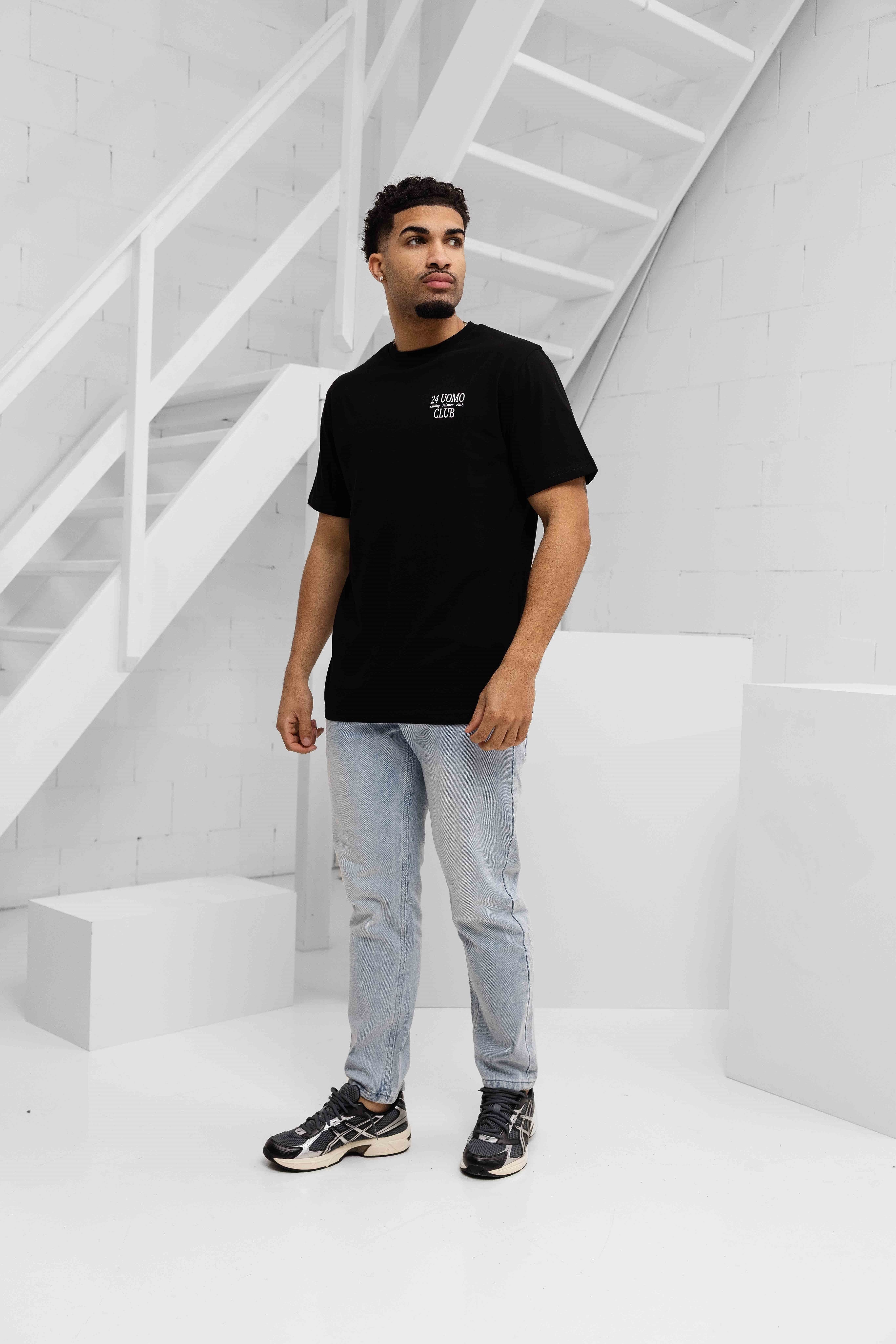 Leisure Club T-shirt Men Black