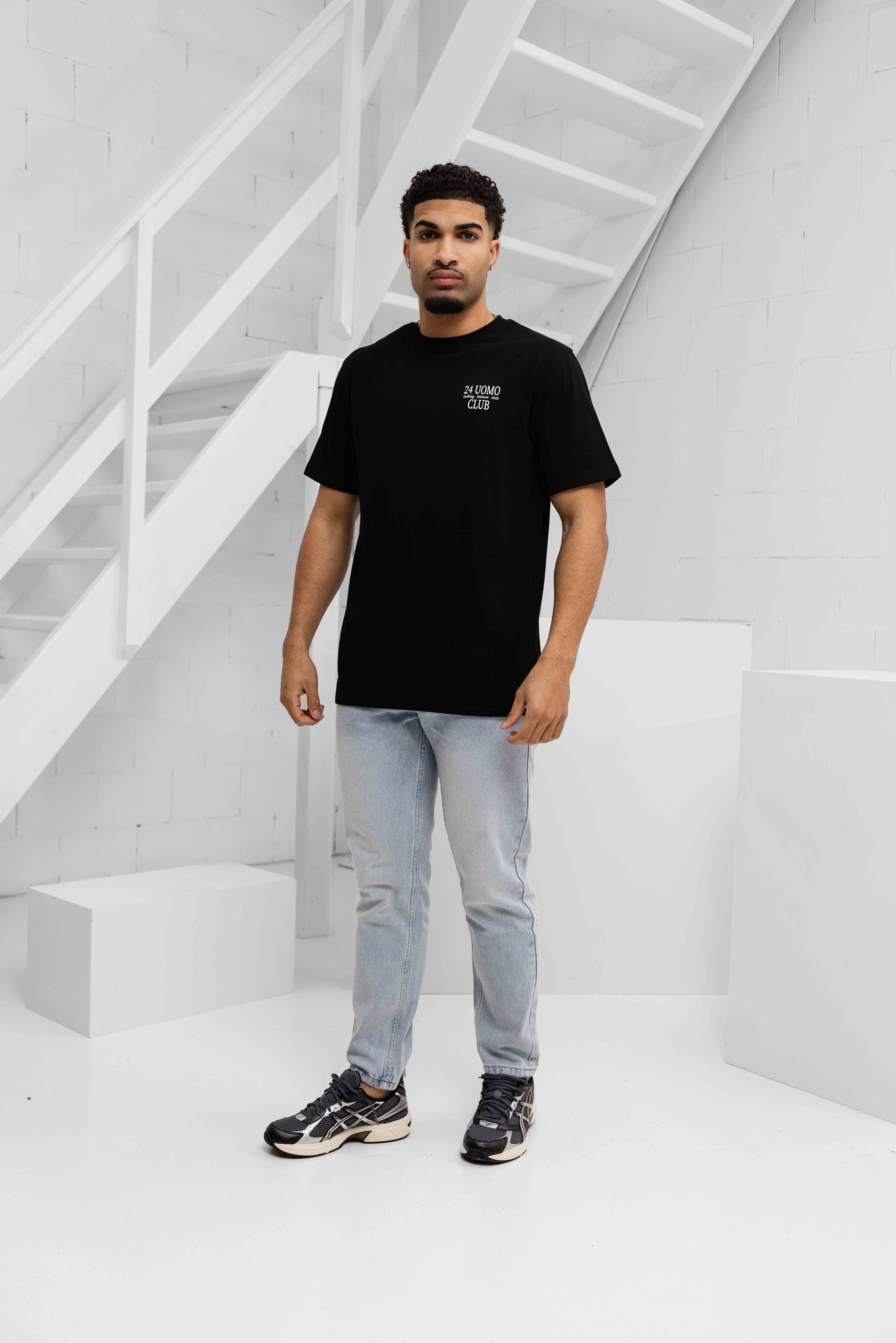 Leisure Club T-shirt Men Black