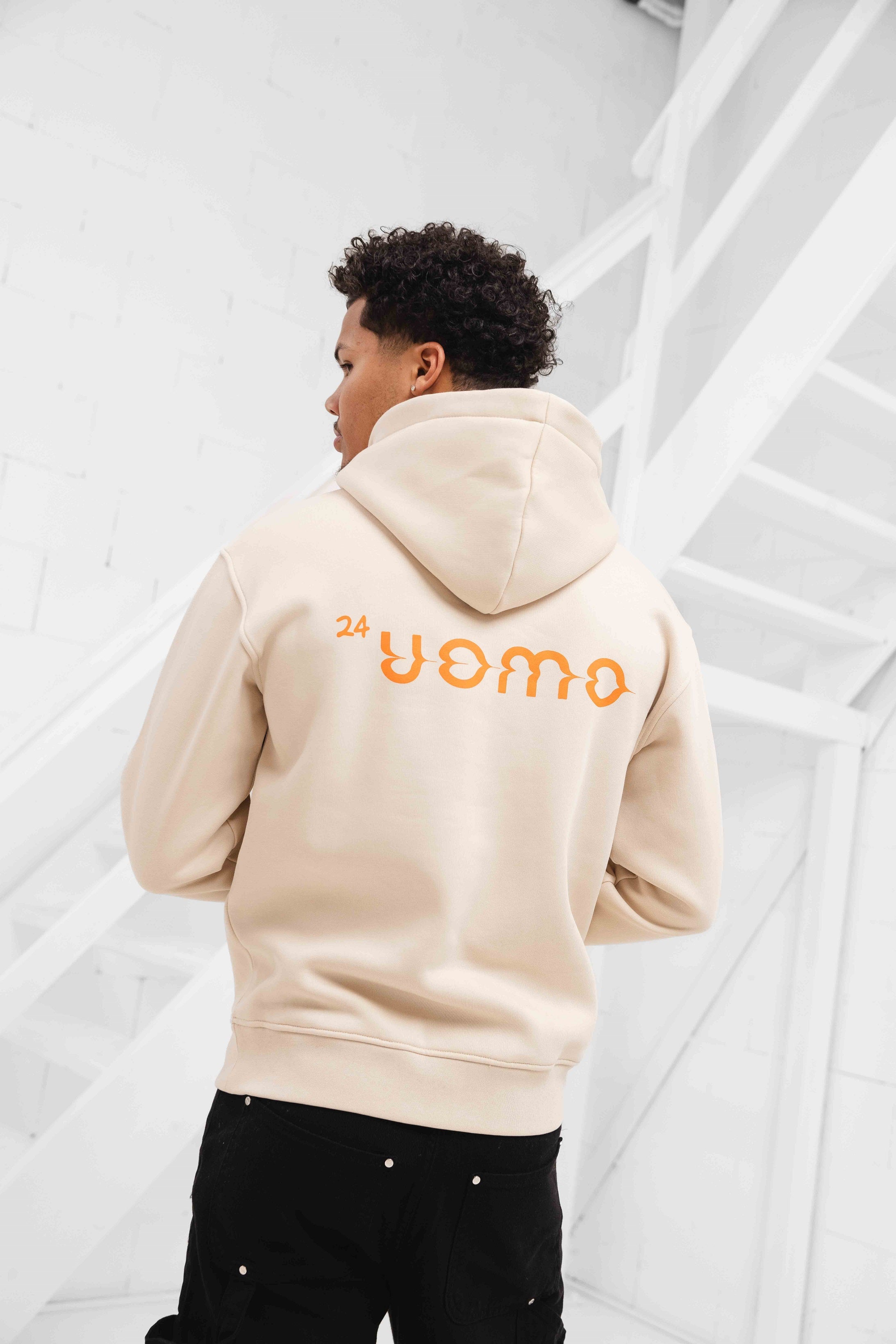 Mirror Hoodie Beige