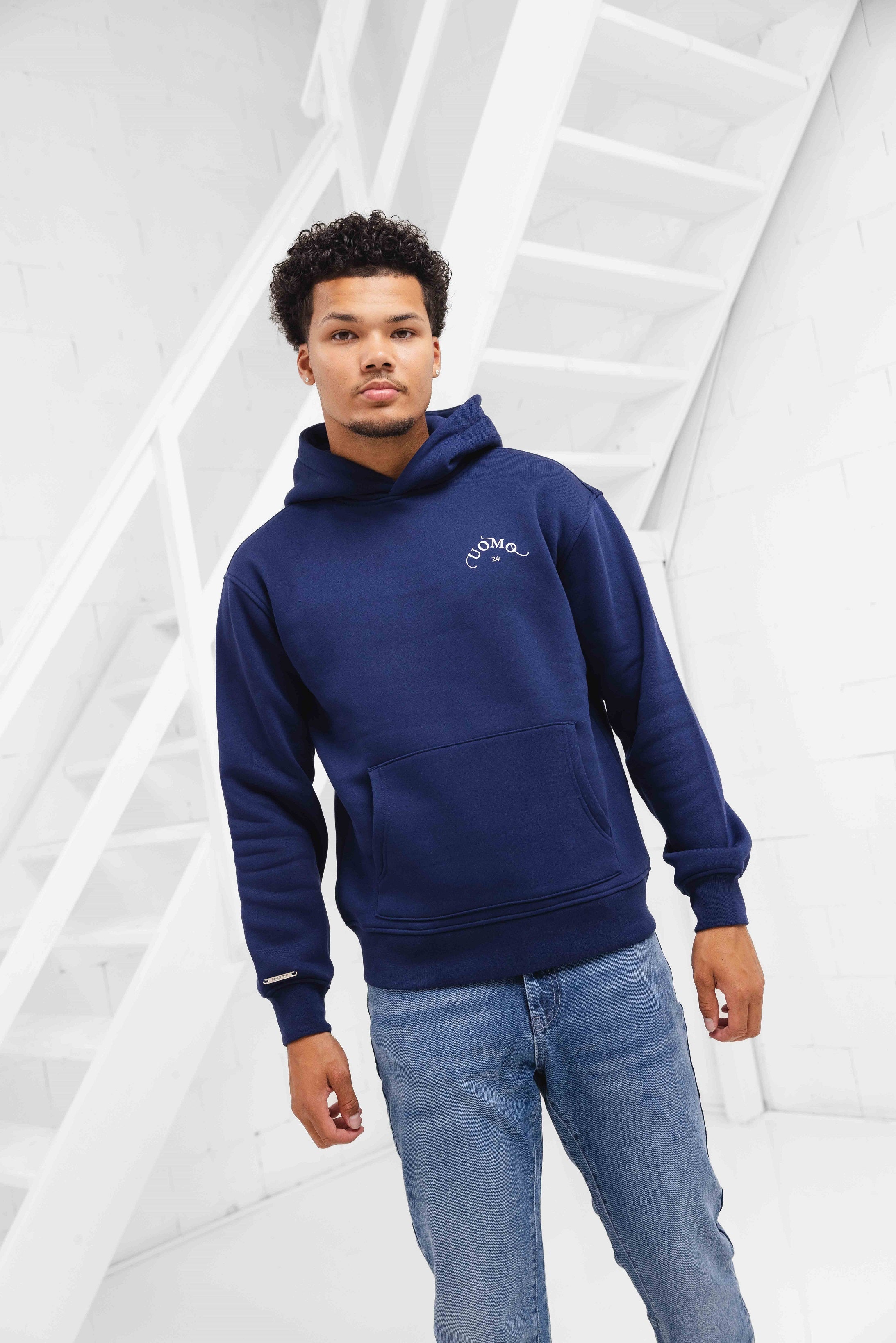 Never Stop Growing Hoodie Navy