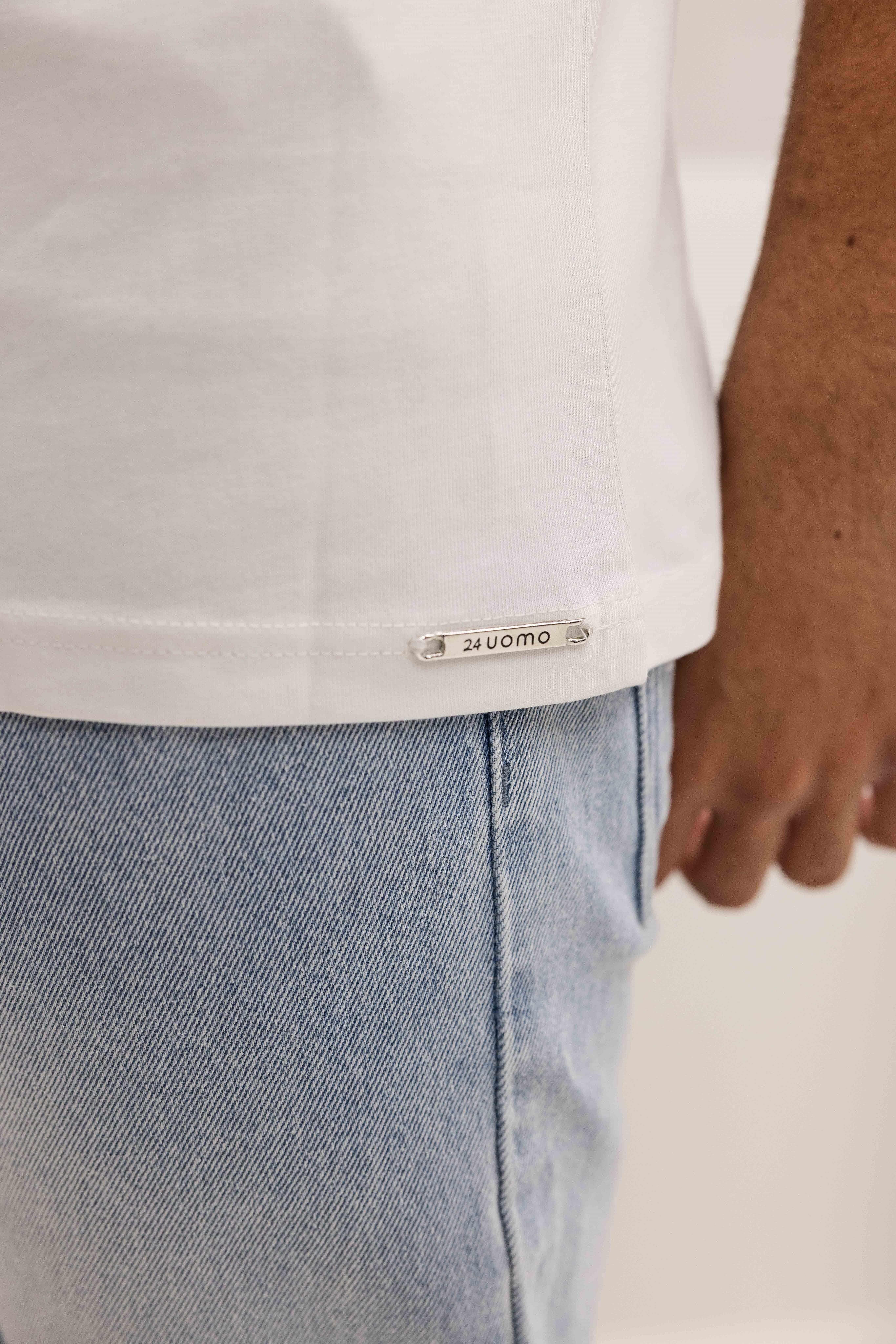 Au Sud T-shirt Heren Off-White