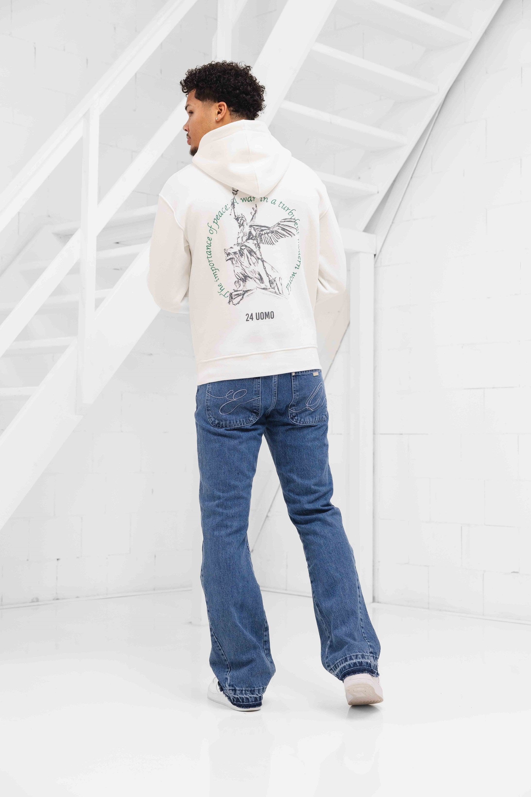 Statue Hoodie Off-White